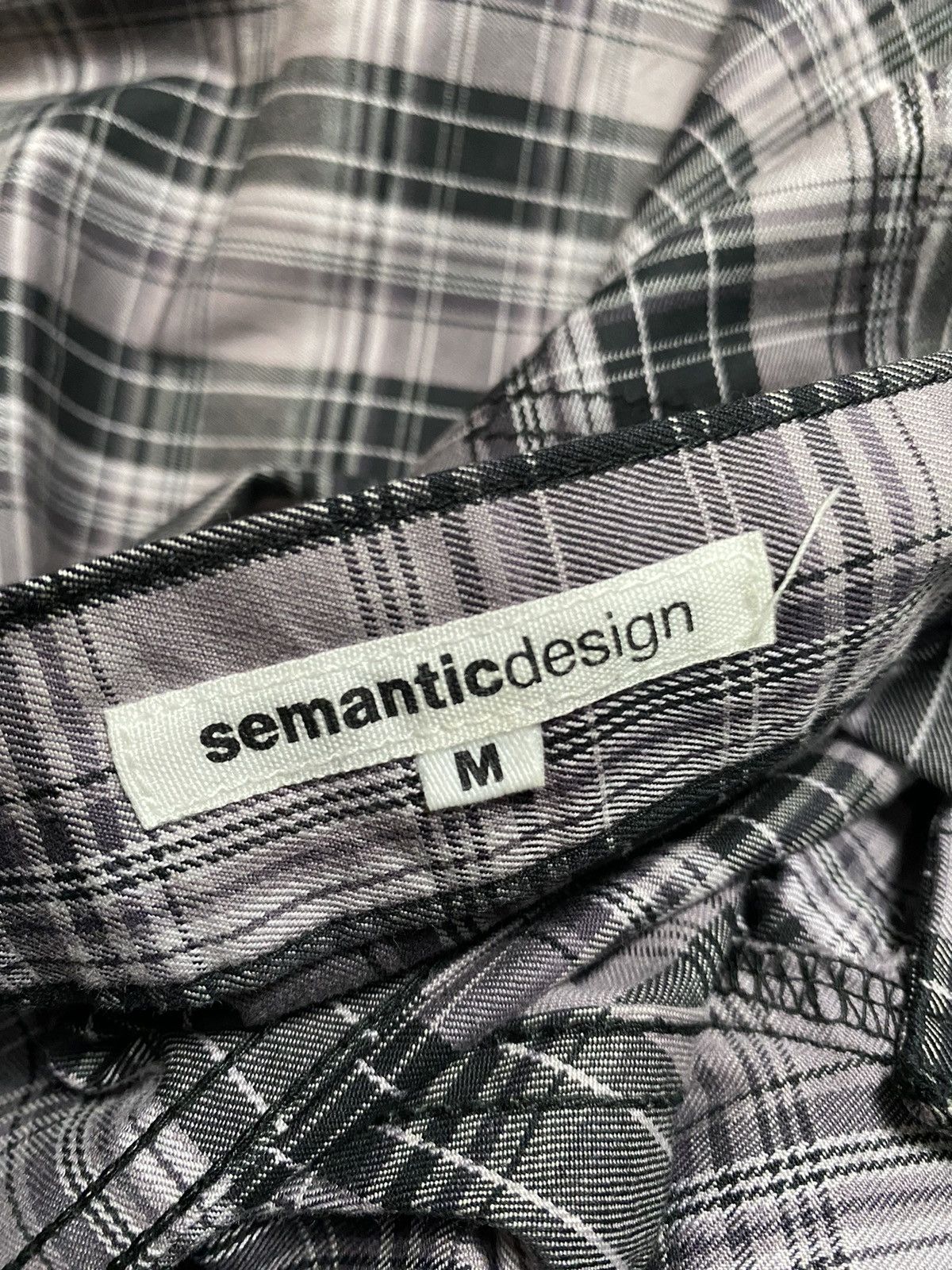 semanticdesign 🇯🇵 Semantic Design Tartan Bondage Pants Size US 30 / EU 46 - 8 Thumbnail