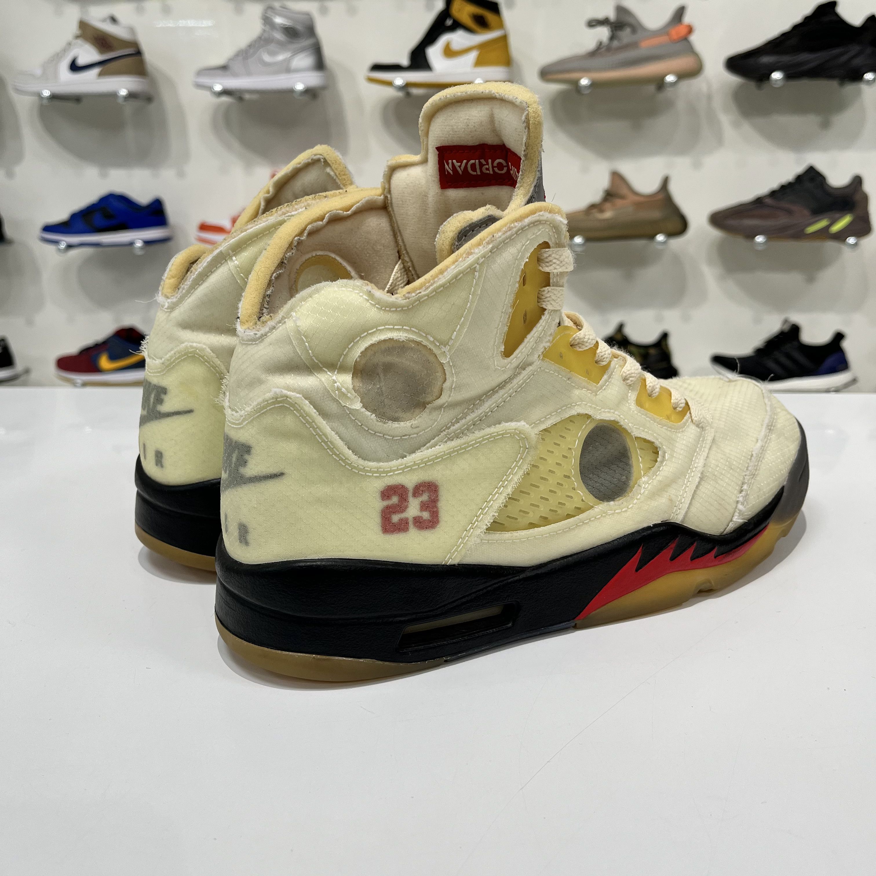 Nike × Off-White Air Jordan 5 Retro x Off-White Sail Size US 11 / EU 44 - 6 Thumbnail