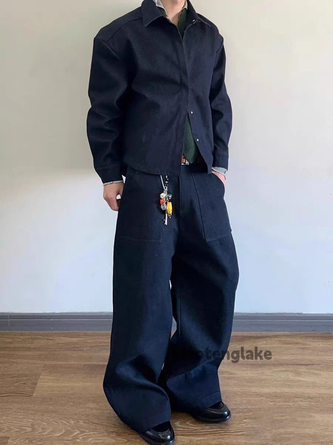 Jean zx vintage wide Leg loose baggy cargo flared jeans Size US 32 / EU 48 - 3 Thumbnail