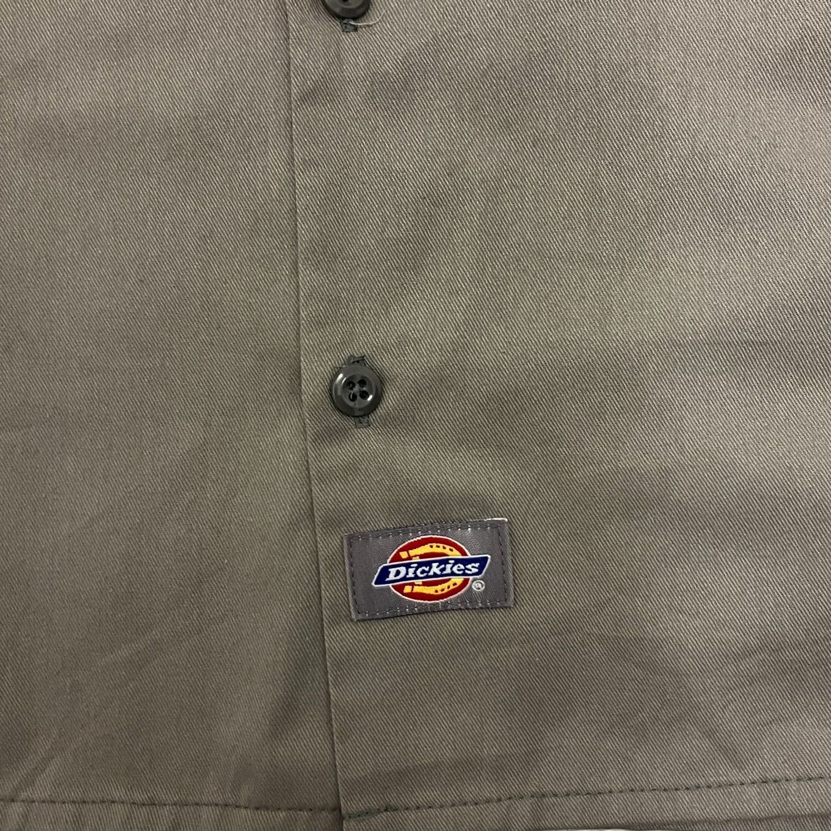 Dickies Dickies Two Tone Work Shirt Mens Small Grey Black Short Sleeve Workwear Vintage Size US S / EU 44-46 / 1 - 3 Thumbnail