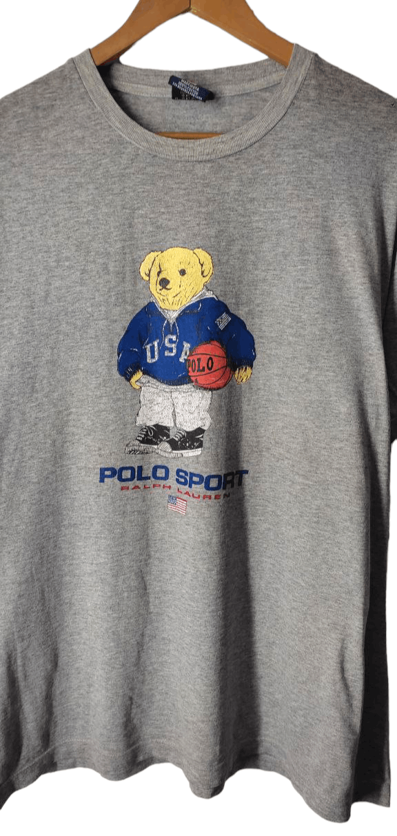 Polo Ralph Lauren VINTAGE PRL POLO BEAR POLO SPORT RALPH LAUREN TEE Size US L / EU 52-54 / 3 - 2 Thumbnail