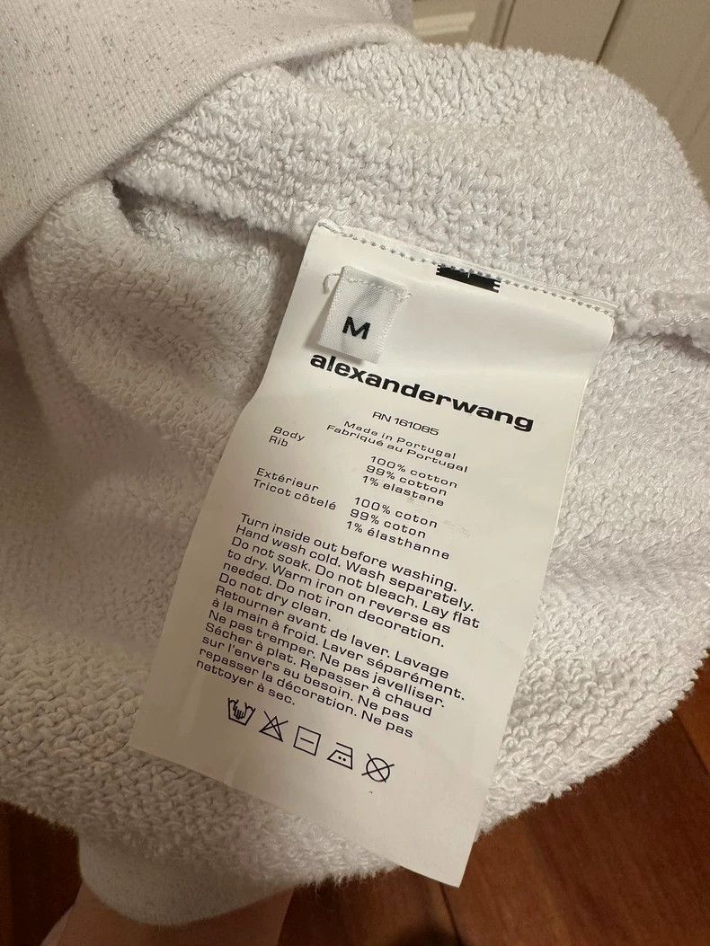 Alexander Wang Alexander Wang Suga Baby Sequin Sweatshirt- Size M / US 6-8 / IT 42-44 - 4 Thumbnail