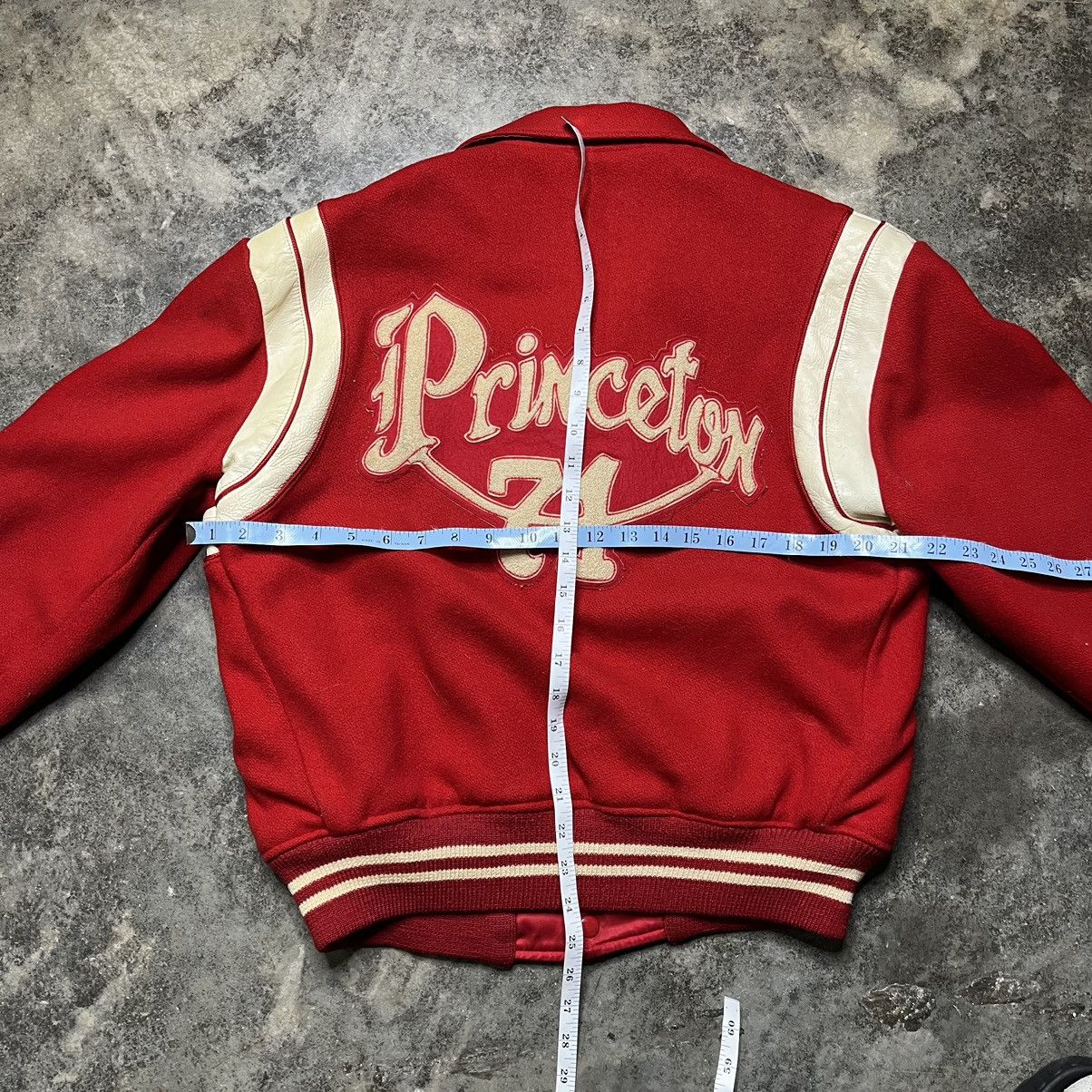 Vintage vintage 70s princeton ivy league varsity letterman jacket Size US L / EU 52-54 / 3 - 6 Thumbnail