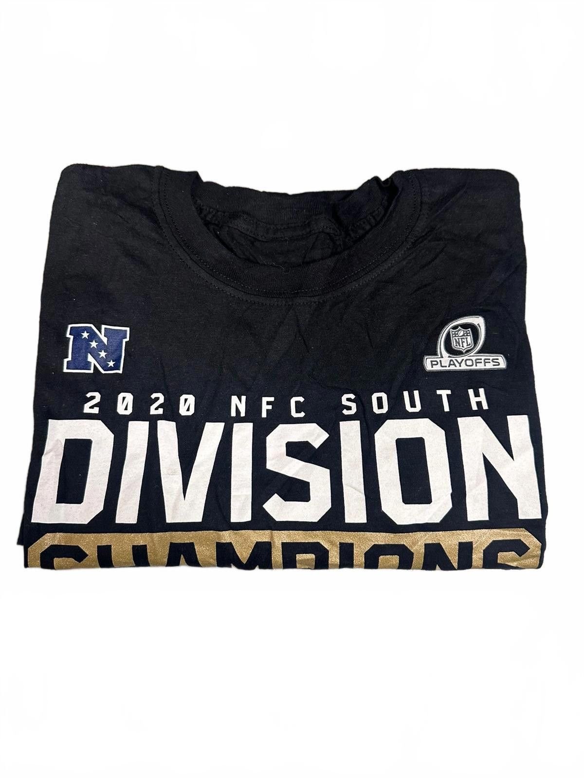 Designer New Orleans Saints 2020 NFC South Division Champions T-Shirt Size US M / EU 48-50 / 2 - 5 Thumbnail