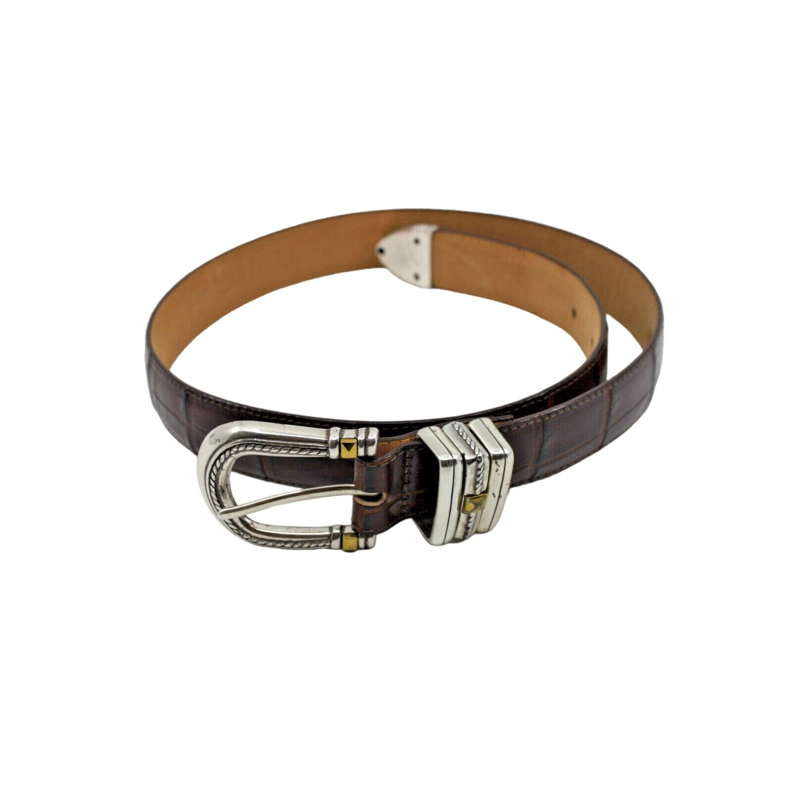 Brighton A4 Auth BRIGHTON Leather Alligator print Belt Size S / 28 Size ONE SIZE - 2 Thumbnail
