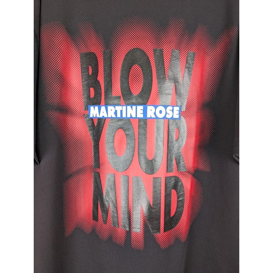 Martine Rose o1rshd1 Oversize Short Sleeve T-Shirt in Black Size US S / EU 44-46 / 1 - 4 Thumbnail