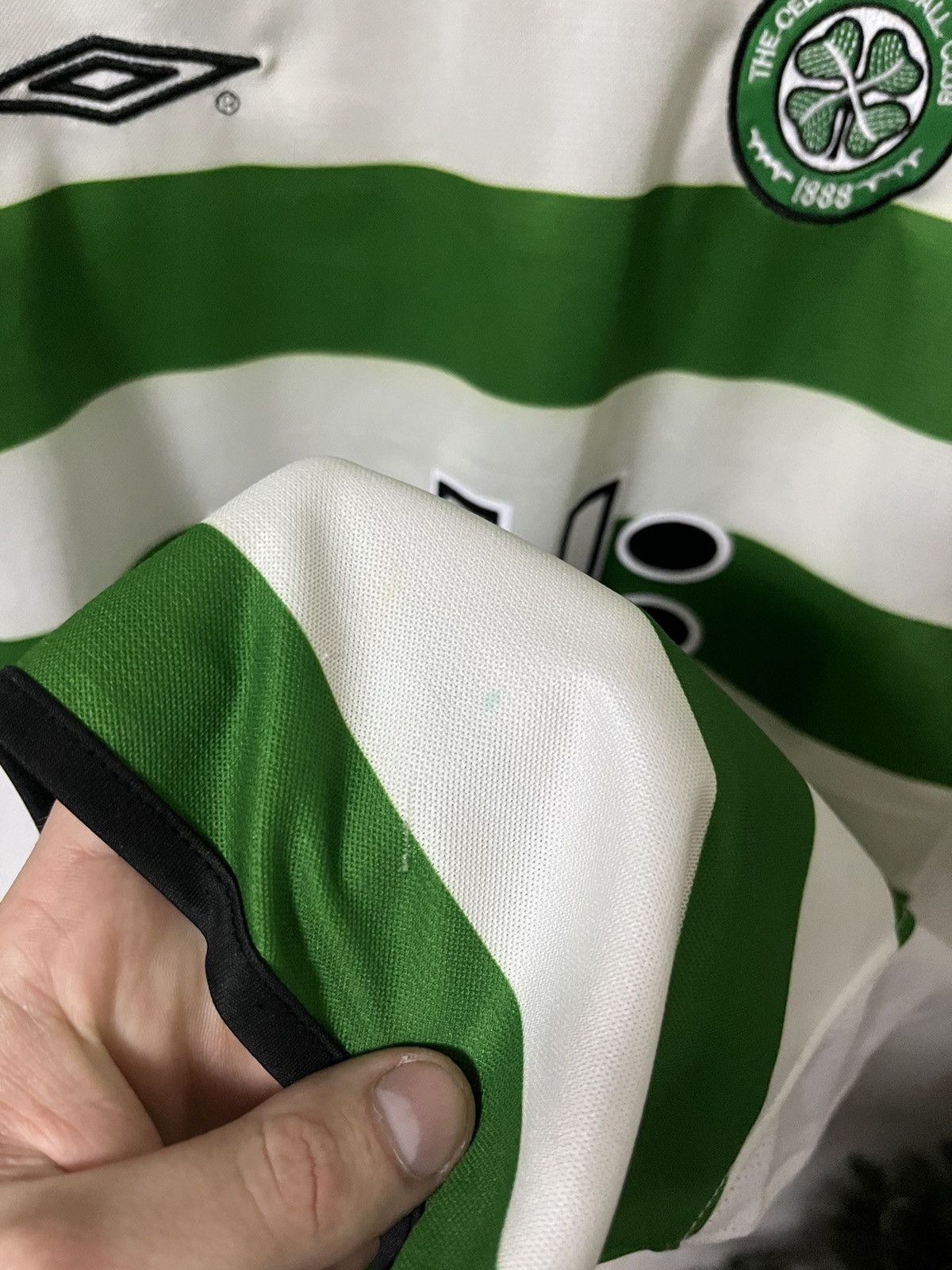 Vintage Umbro Celtic 01/02 Home Vintage Jersey Size US L / EU 52-54 / 3 - 10 Thumbnail