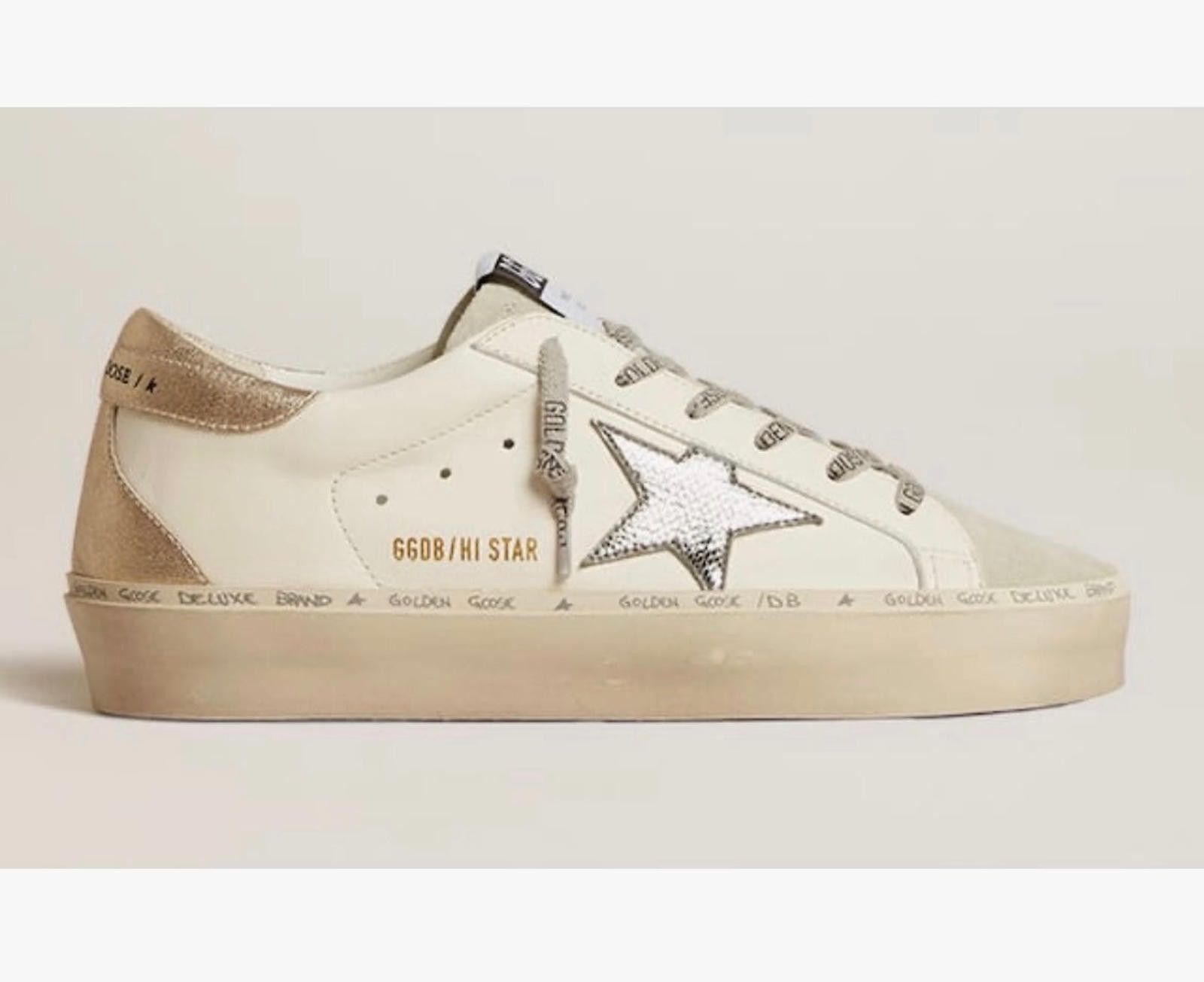 Golden Goose Golden Goose Hi Star Sneakers Size US 7.5 / IT 37.5 - 1 Thumbnail