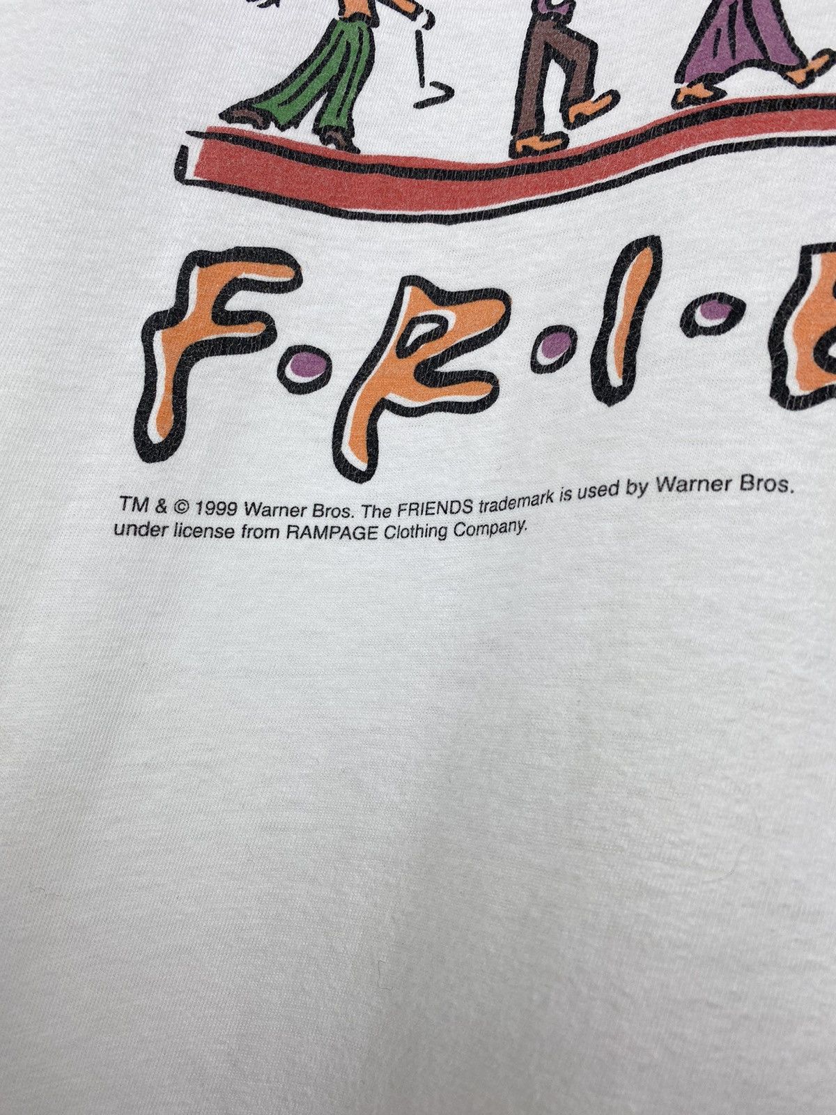 Vintage Vintage Friends 1999 T Shirt Tee Charmed Y2K Warner Bros Size US XL / EU 56 / 4 - 3 Thumbnail