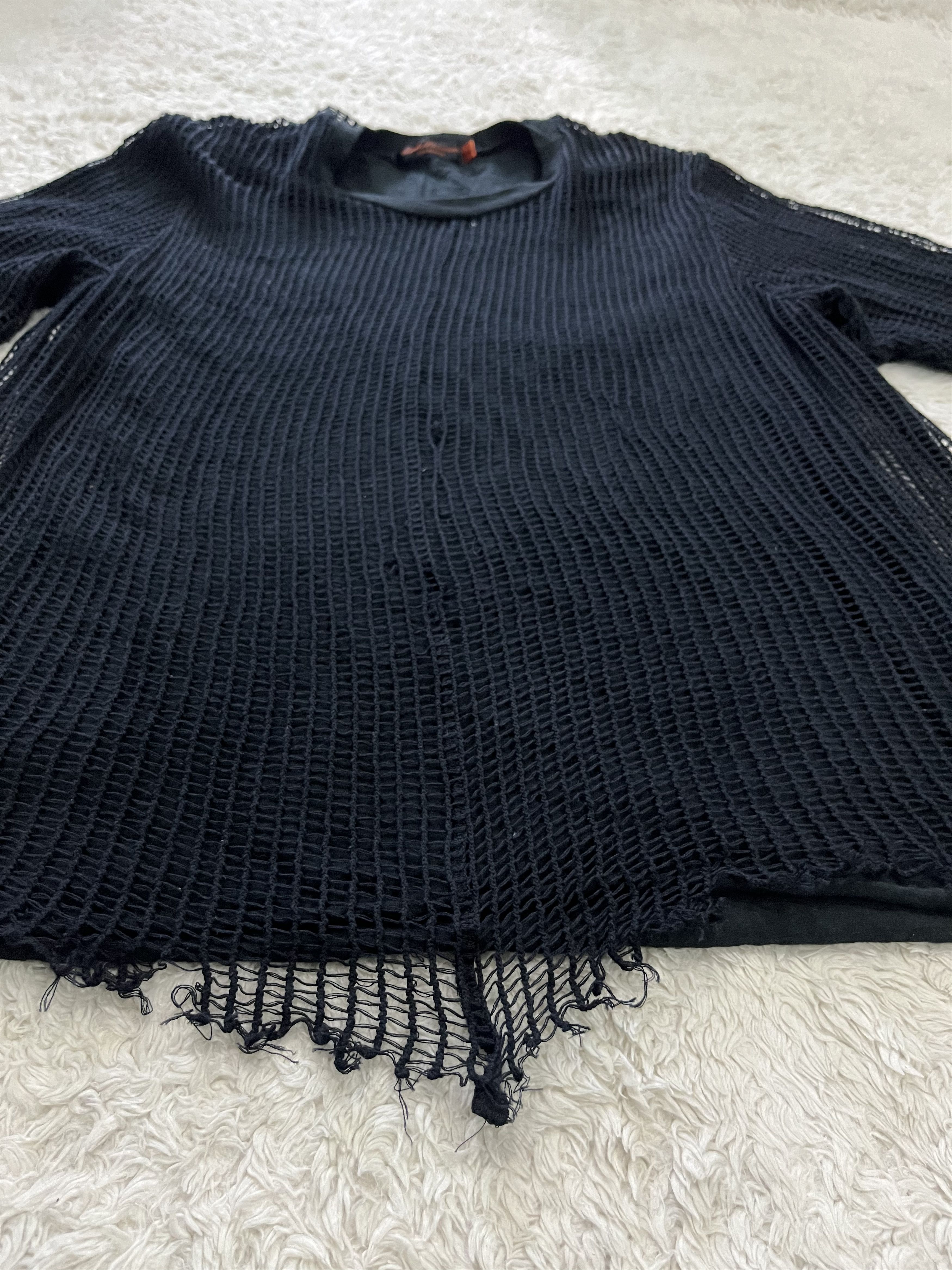 Undercover AW06 - 07 undercover mesh double layered shirt Size US M / EU 48-50 / 2 - 12 Thumbnail