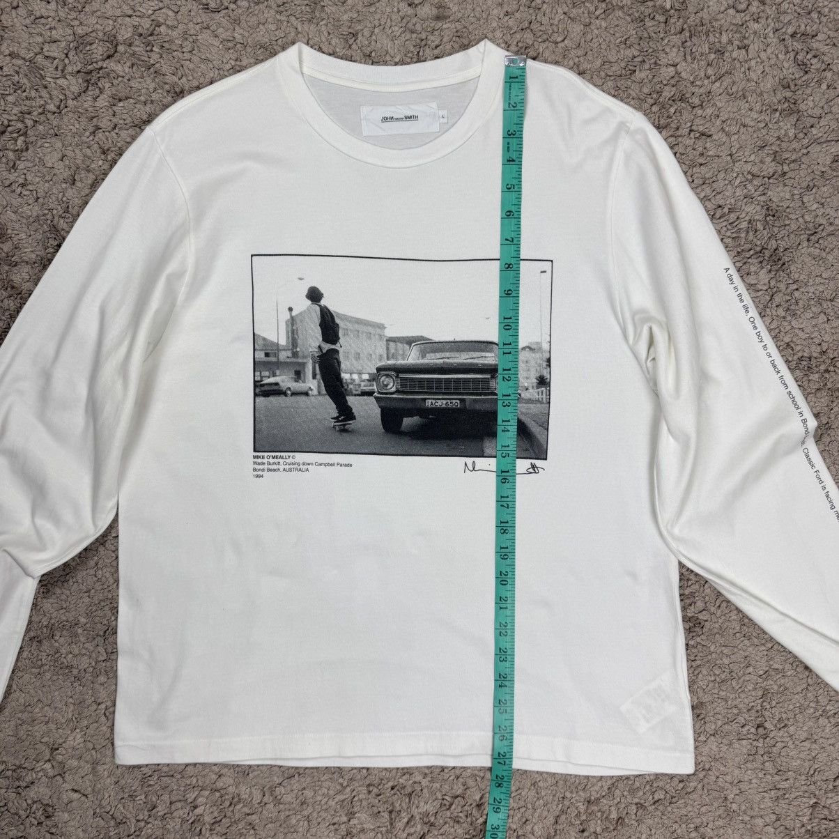 Japanese Brand Vintage John Mason Smith Mike O'Meally long-sleeve T-shirt Size US L / EU 52-54 / 3 - 15 Thumbnail