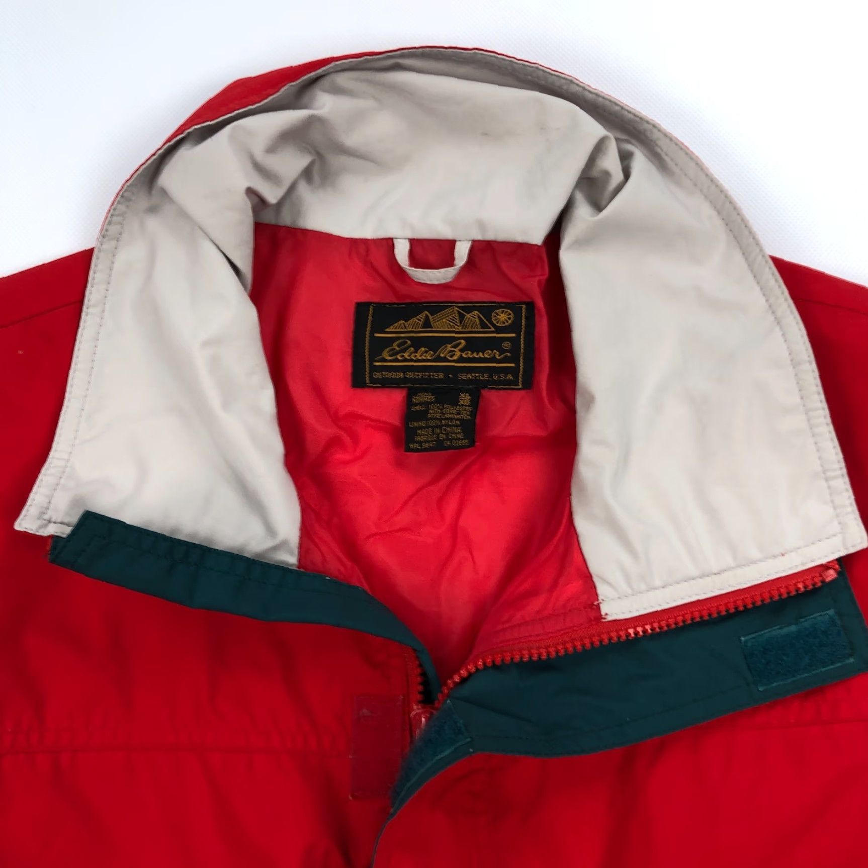 Eddie Bauer VINTAGE Eddie Bauer Anorak Jacket Mens XL Red GoreTex GTX Softshell Windbreaker Rain Jacket Size US XL / EU 56 / 4 - 2 Thumbnail