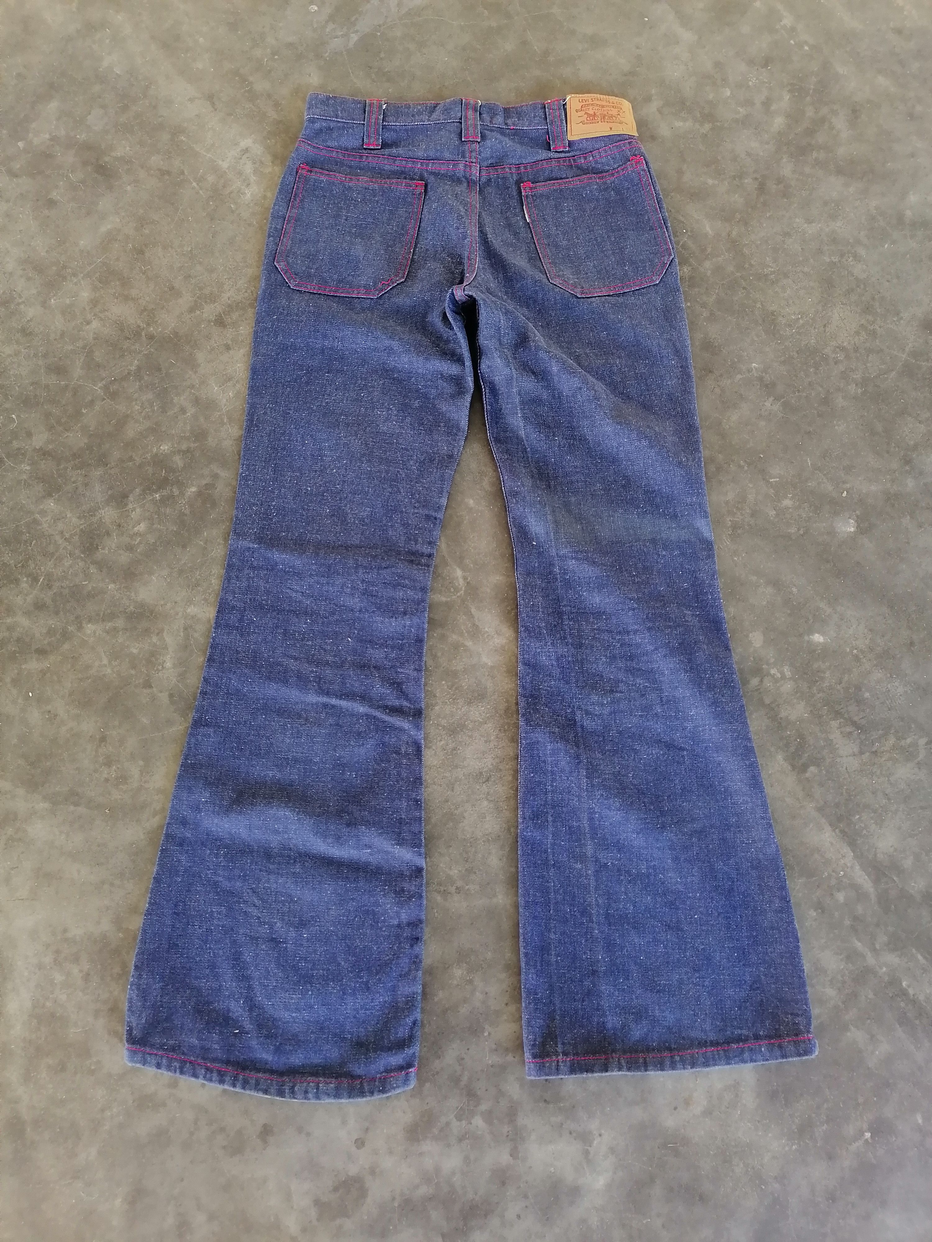Levi's Vintage Clothing Vintage 60/70s Levi's 510 Denim Flare Bushpants Size US 29 - 6 Thumbnail