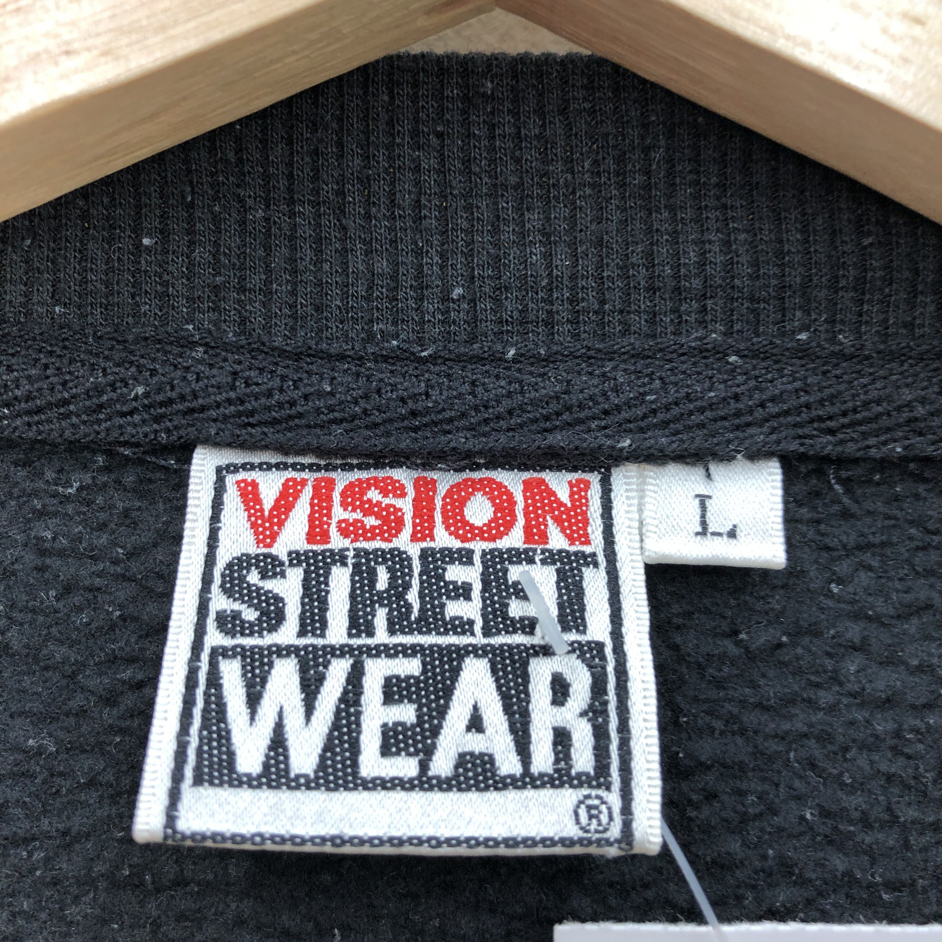 Japanese Brand × Vintage × Vision Streetwear Vision Streetwear Sweater Vision Streetwear Sweatshirt Size US L / EU 52-54 / 3 - 5 Thumbnail
