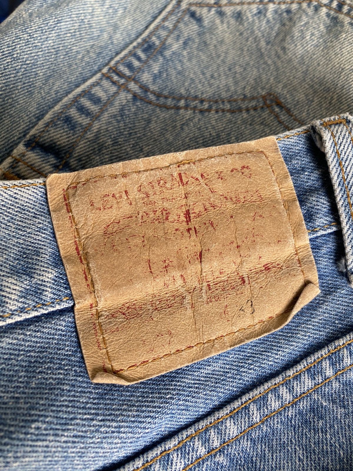 Levi's Vintage 90s Levi’s 501 Denim Size US 31 - 17 Thumbnail