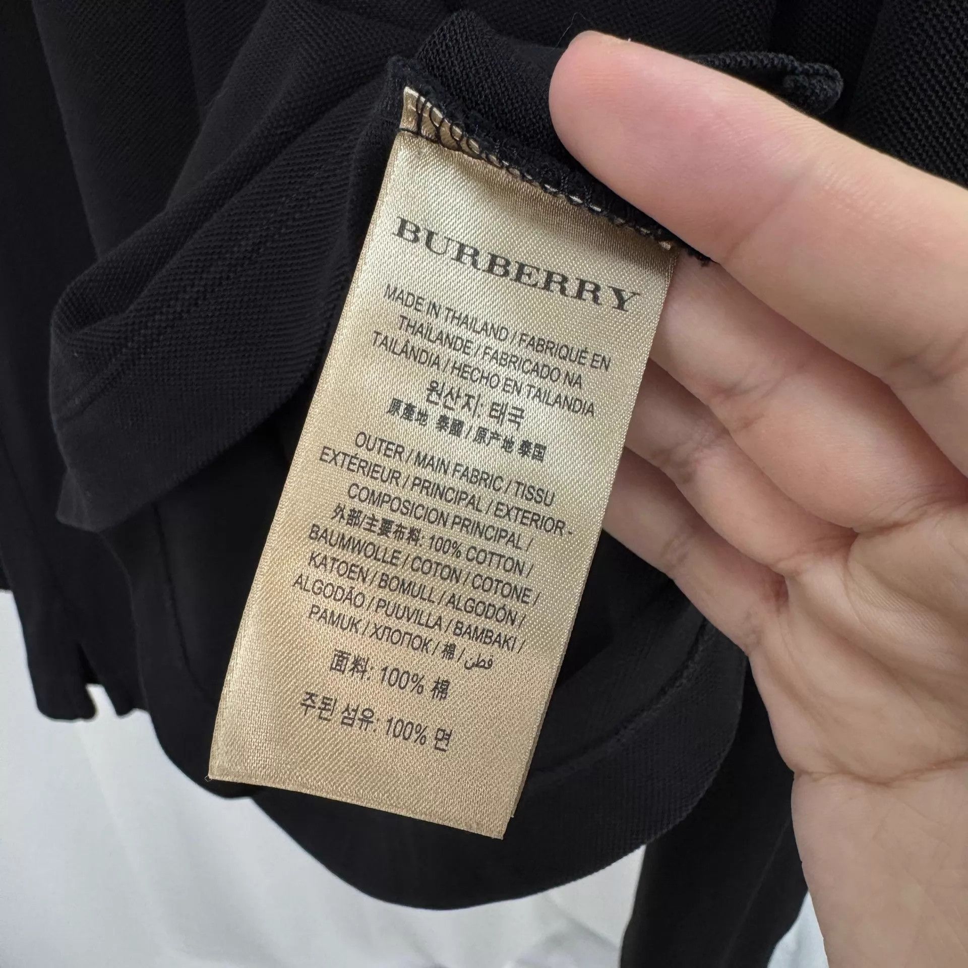 Burberry Burberry Embroidered Horseferry LS Polo XL 99New Size US XL / EU 56 / 4 - 6 Thumbnail