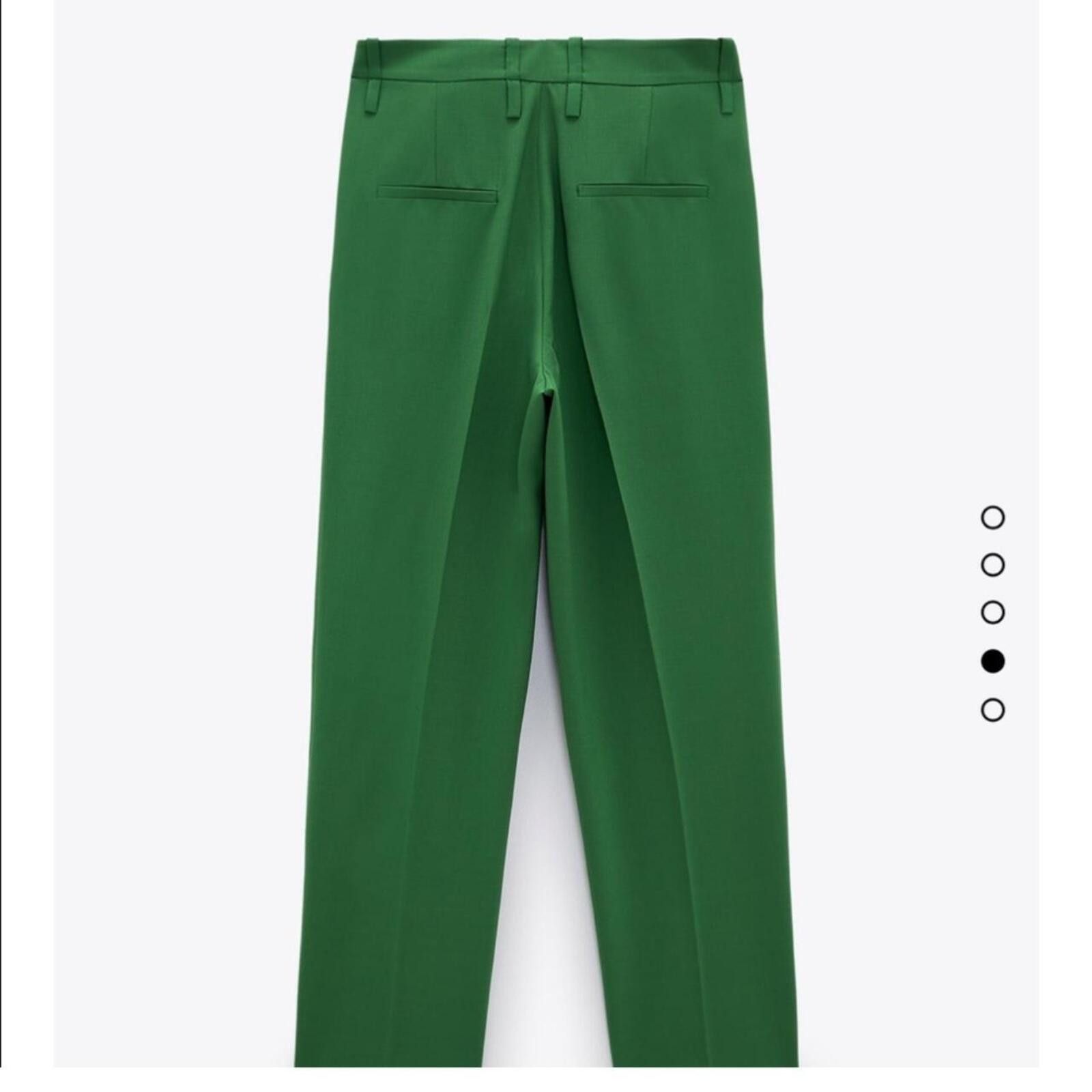 Zara Zara trendy green suit trousers pants Size 36" / US 14 / IT 50 - 6 Thumbnail