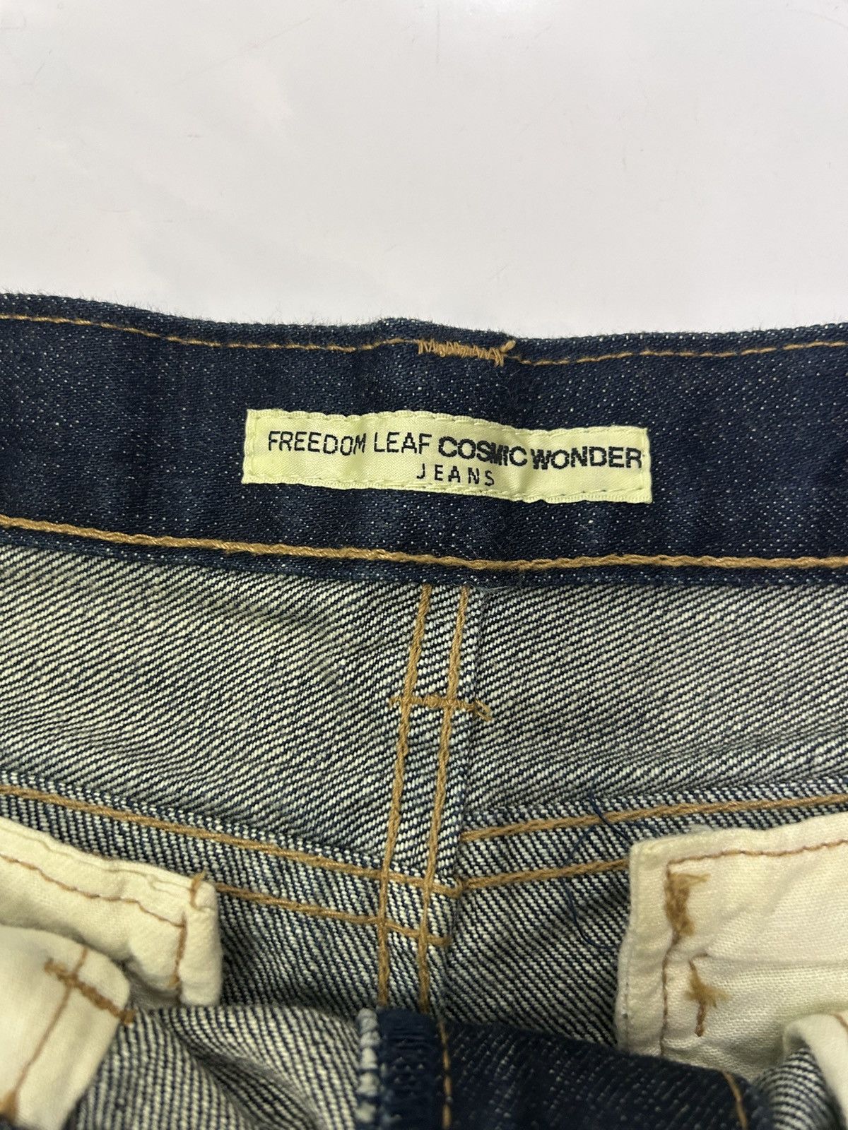 Cosmic Wonder × Japanese Brand × Vintage Vintage Cosmic Wonder Japanese Denim Slim Fit Jeans Size US 32 / EU 48 - 12 Thumbnail