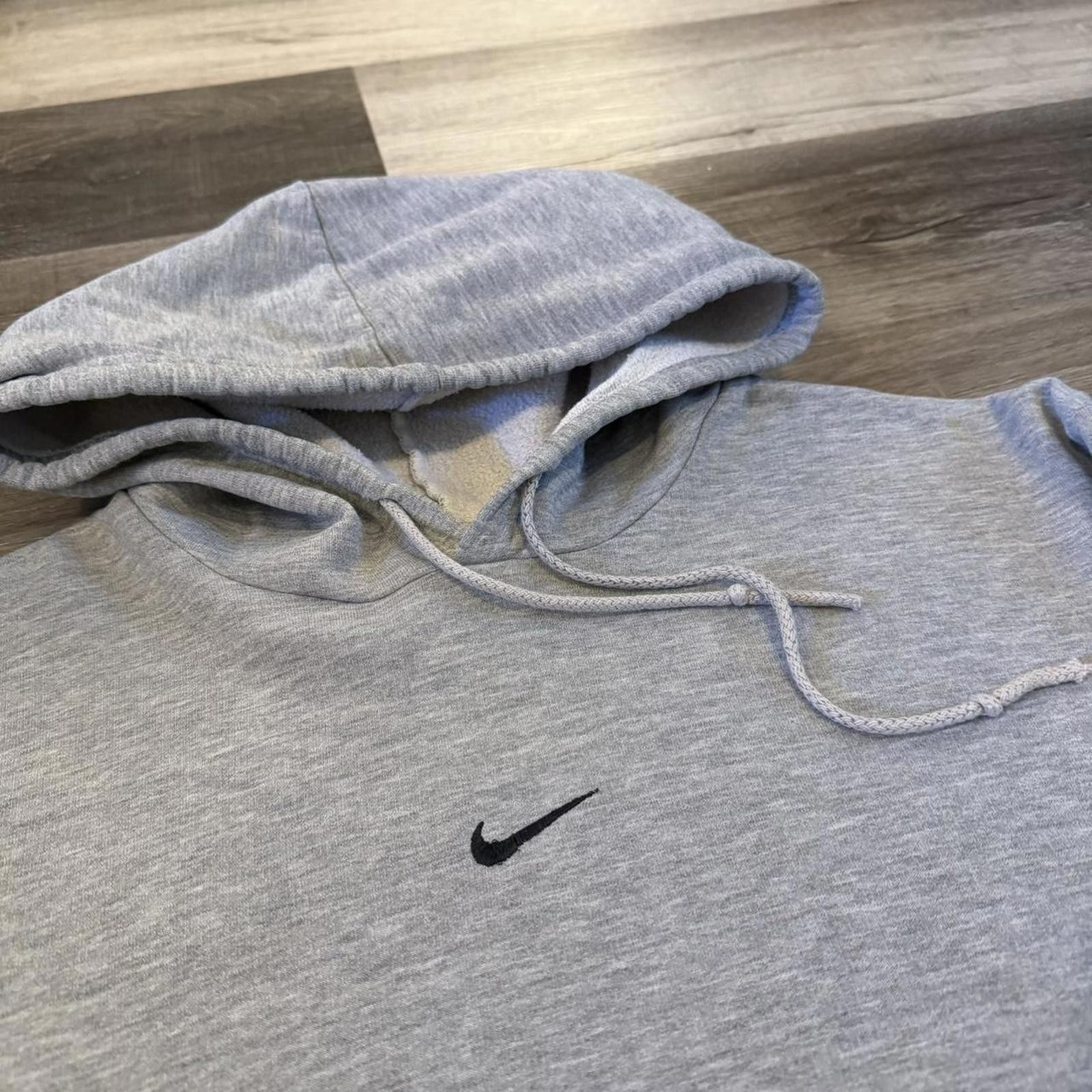 Nike Vintage nike center swoosh hoodie centre swoosh 00s XL Size US XL / EU 56 / 4 - 2 Thumbnail