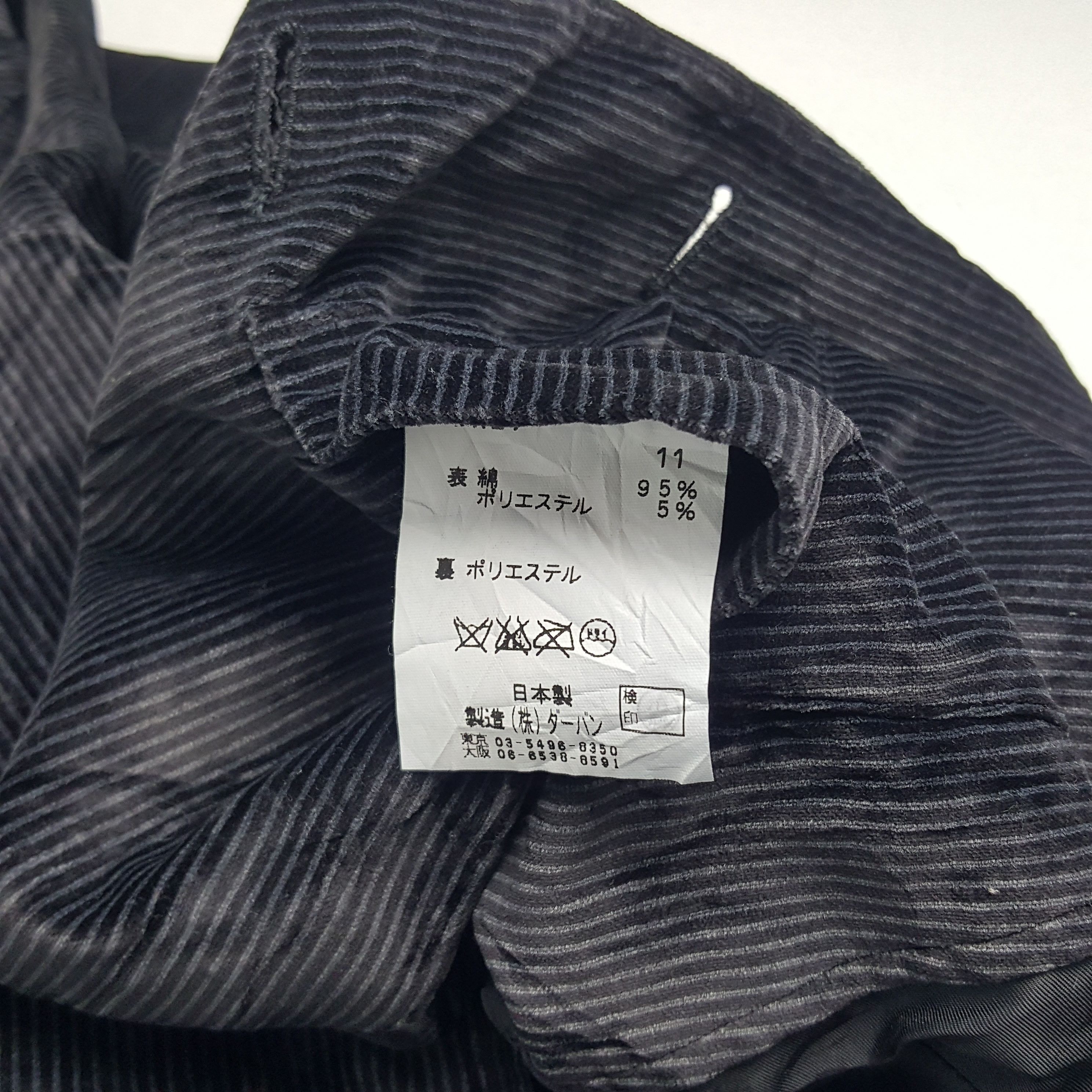 Japanese Brand × Vintage × Yohji Yamamoto Vintage A.A.R Yohji Yamamoto Japanese Designer Velvet Blazer Size US M / EU 48-50 / 2 - 7 Thumbnail