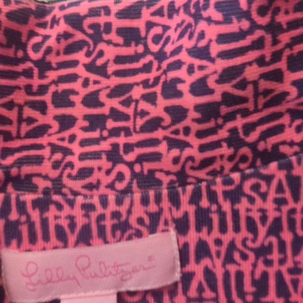 Lilly Pulitzer Lilly Pulitzer blue and pink quilted vest size XL Size XL / US 12-14 / IT 48-50 - 7 Thumbnail