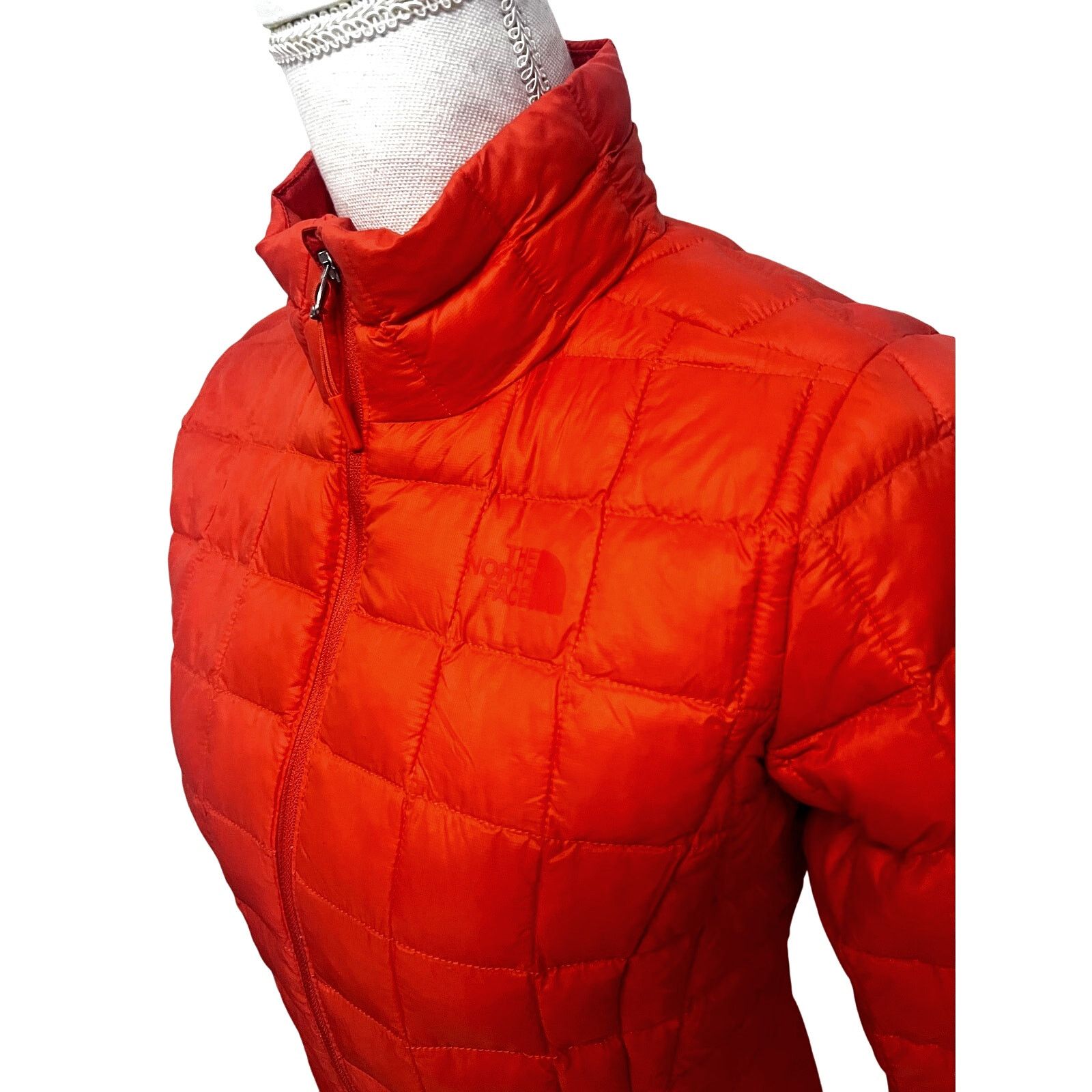 The North Face North Face Thermoball Eco Coral Orange Puffer Zip Jacket XS Size XS / US 0-2 / IT 36-38 - 6 Thumbnail