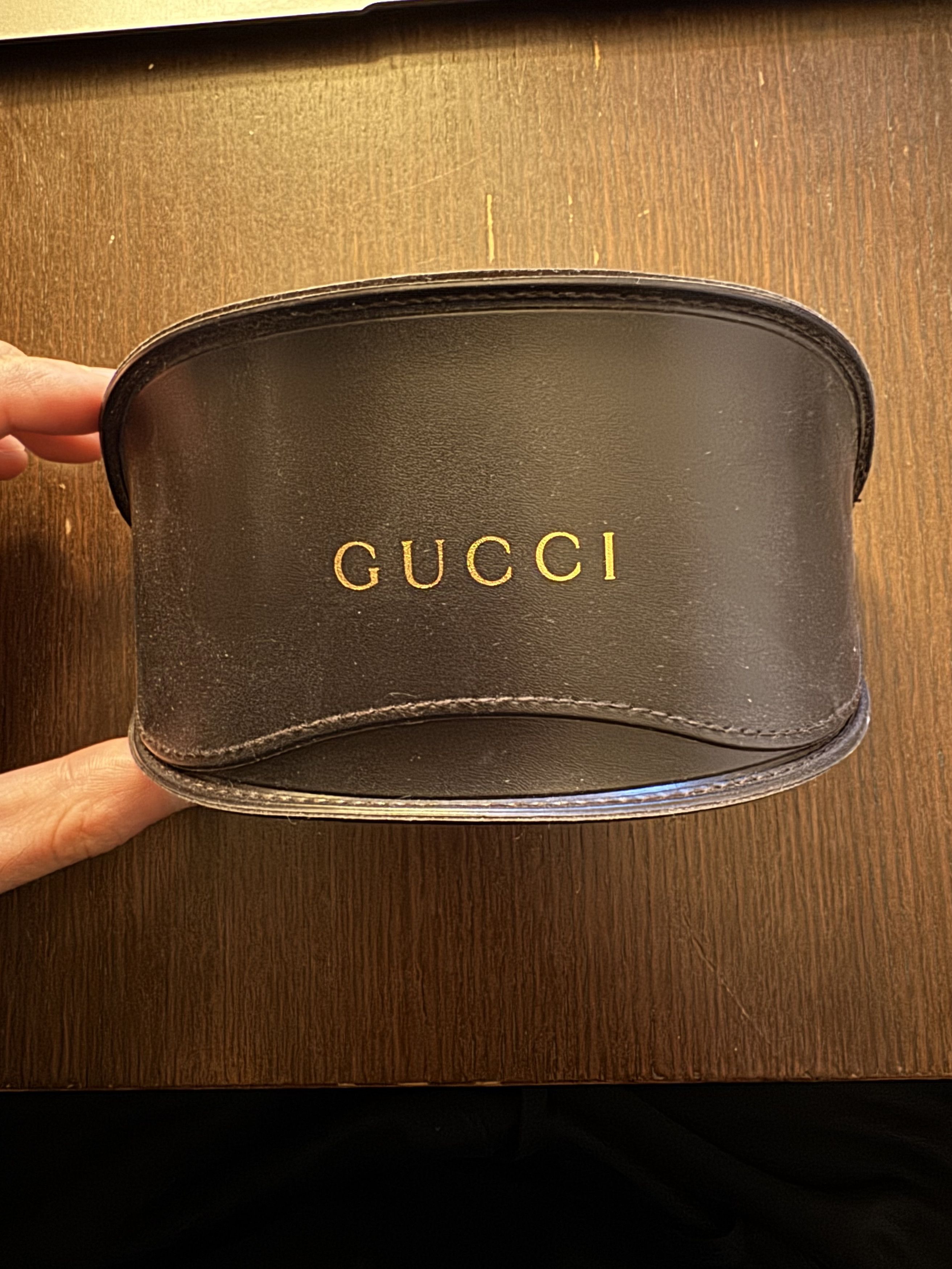 Gucci Gucci '00s Brown Monogram Signature Rectangular Glasses Size ONE SIZE - 7 Thumbnail
