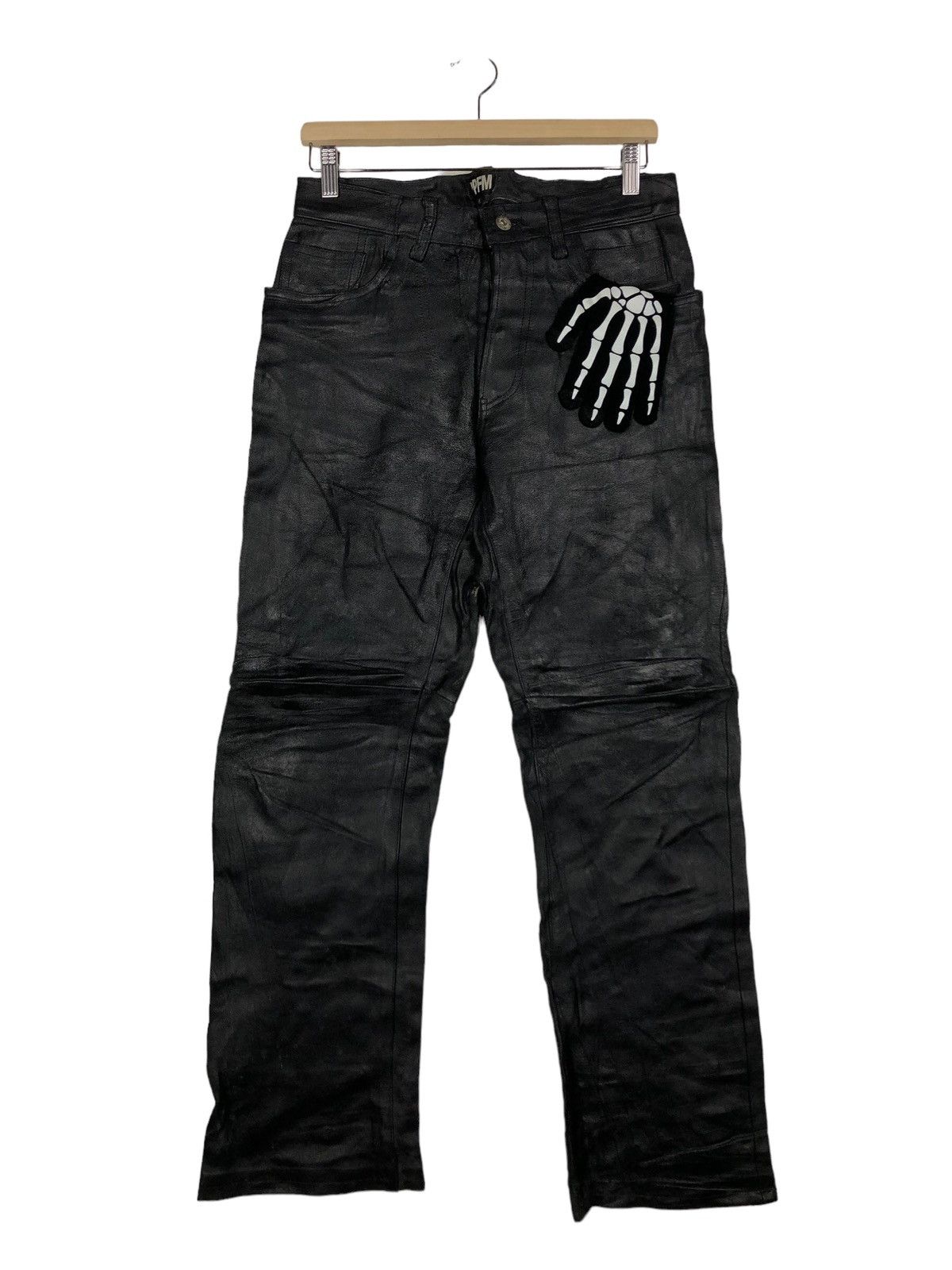 PPFM PPFM Pant Leather x vintage | Grailed