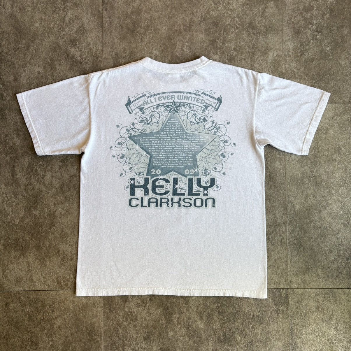 Vintage Vintage 2000s Kelly Clarkson All I Ever Wanted Tour T Shirt Size US M / EU 48-50 / 2 - 5 Thumbnail