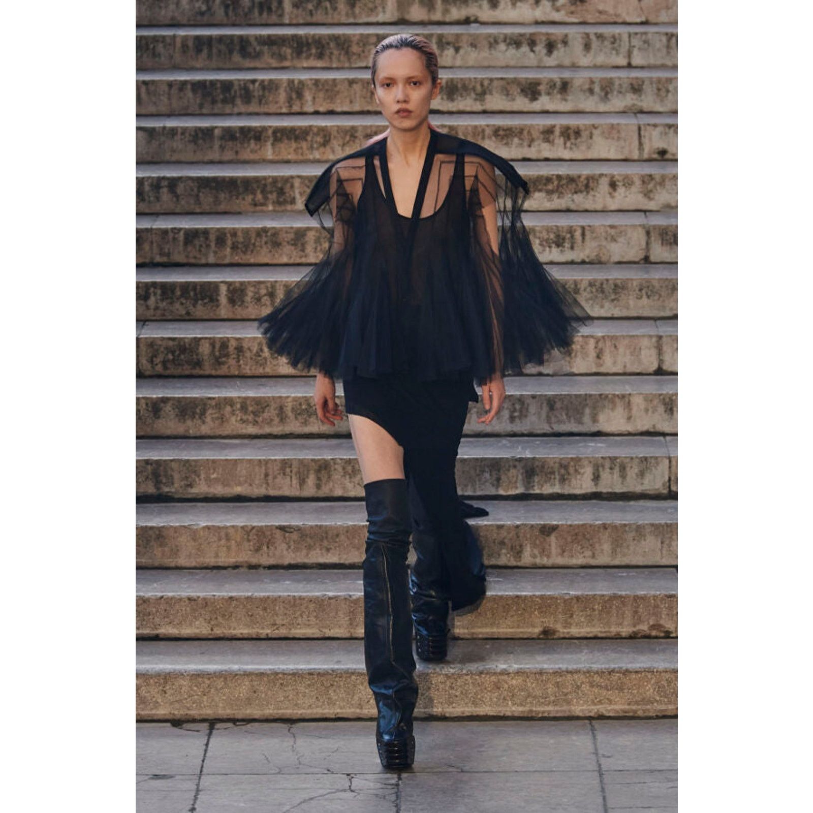 Rick Owens S/S2023 Rick Owens runway mermaid extra long skirt Size 28" / US 6 / IT 42 - 1 Thumbnail