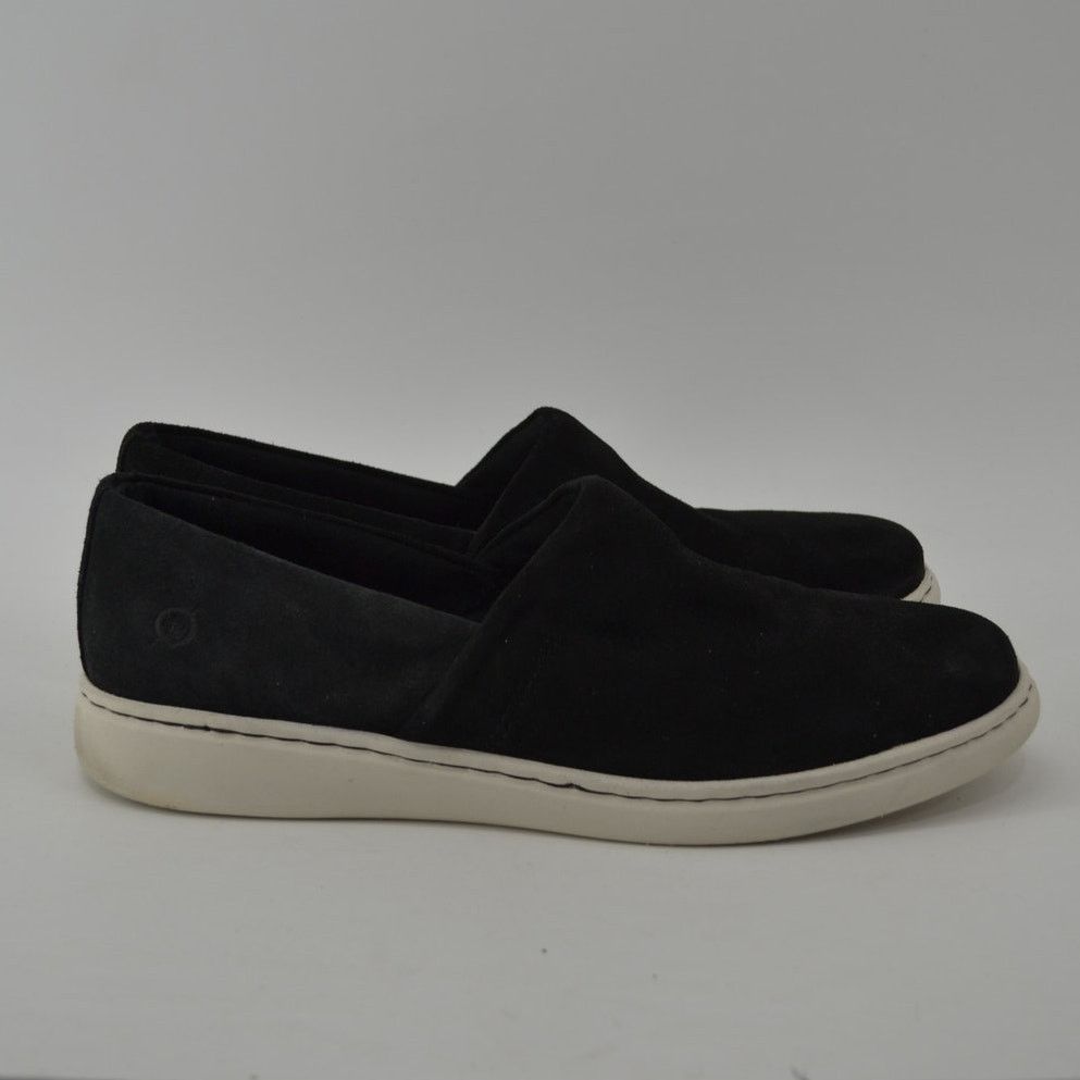 Born Born Womens Size 11 Sneakers Black Suede Casual Comfort Size US 11 / IT 41 - 2 Thumbnail