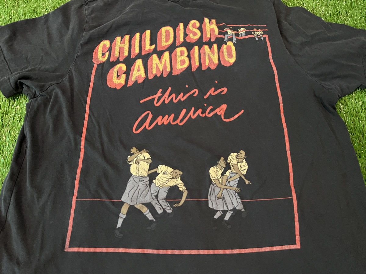 Coachella CHILDISH GAMBINO tour shirt 2019 COACHELLA THIS IS AMERICA Size US XL / EU 56 / 4 - 2 Thumbnail