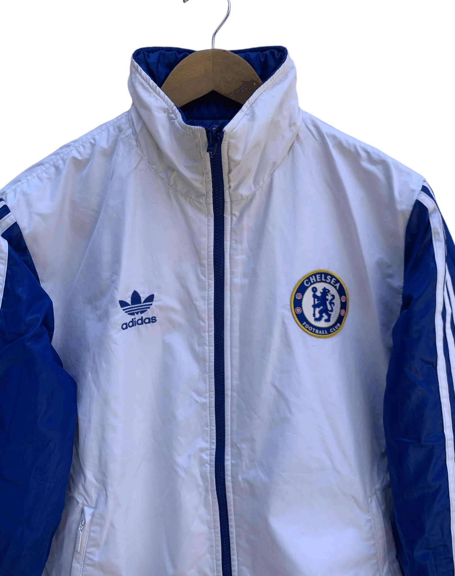 Chelsea Soccer Vintage Adidas Chelsea Riversible Football Jacket Size US M / EU 48-50 / 2 - 6 Thumbnail