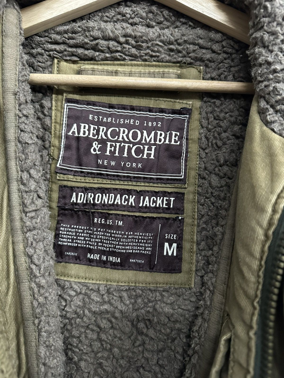 Abercrombie & Fitch Y2K Adirondack Abercrombie & Fitch Distress Jacket Size US M / EU 48-50 / 2 - 13 Thumbnail