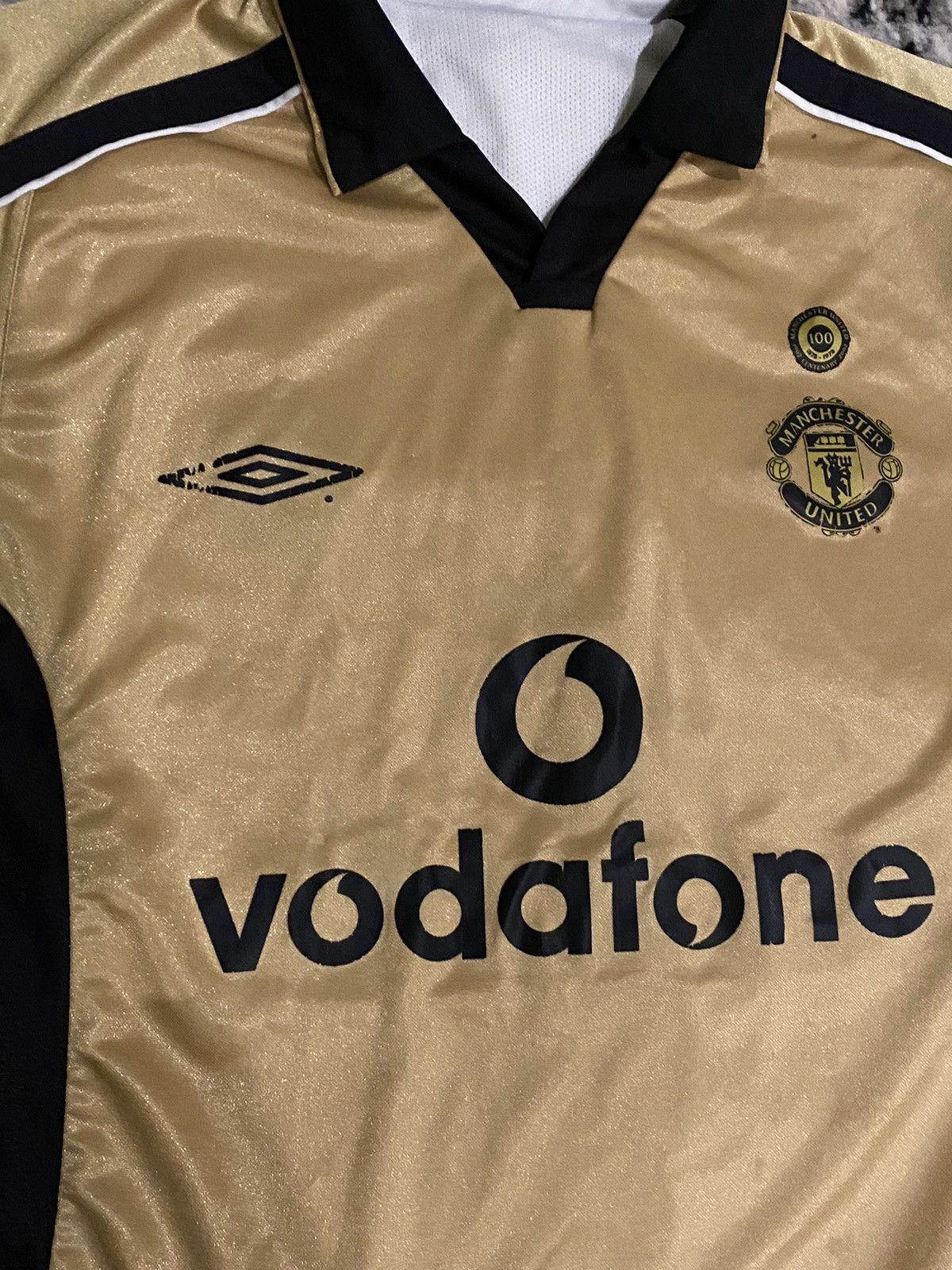 Umbro × Vintage Manchester United Vintage Retro Jersey Reversible 2001-2002 Size US S / EU 44-46 / 1 - 7 Thumbnail