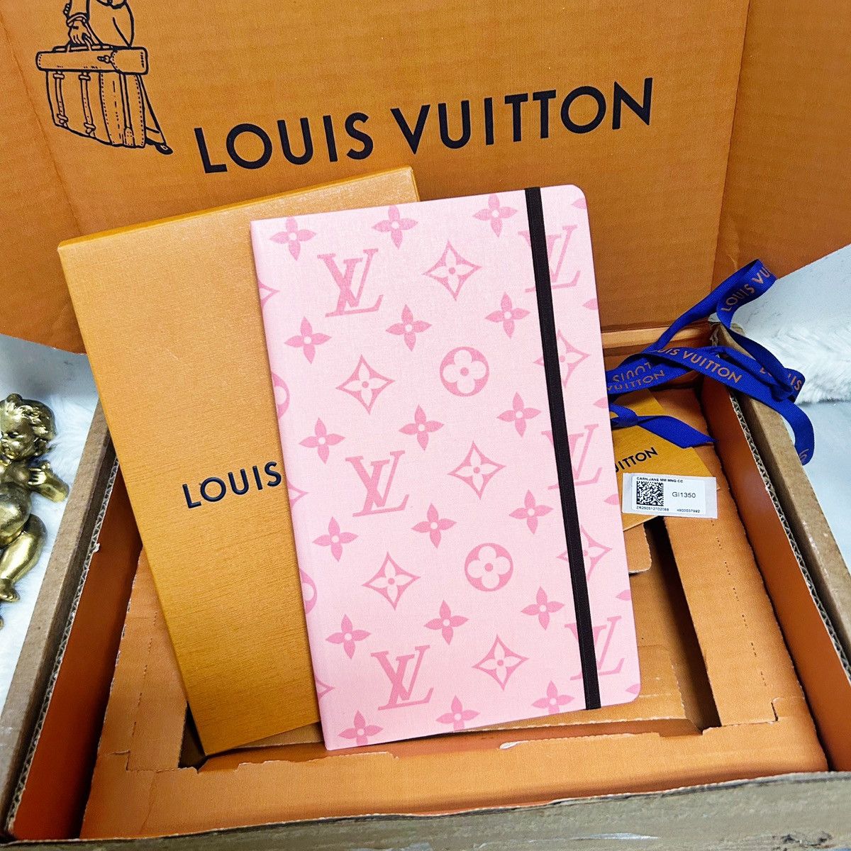 Louis Vuitton Authentic NIB Louis Vuitton Pink Jane MM Journal / Notebook Size ONE SIZE - 2 Thumbnail