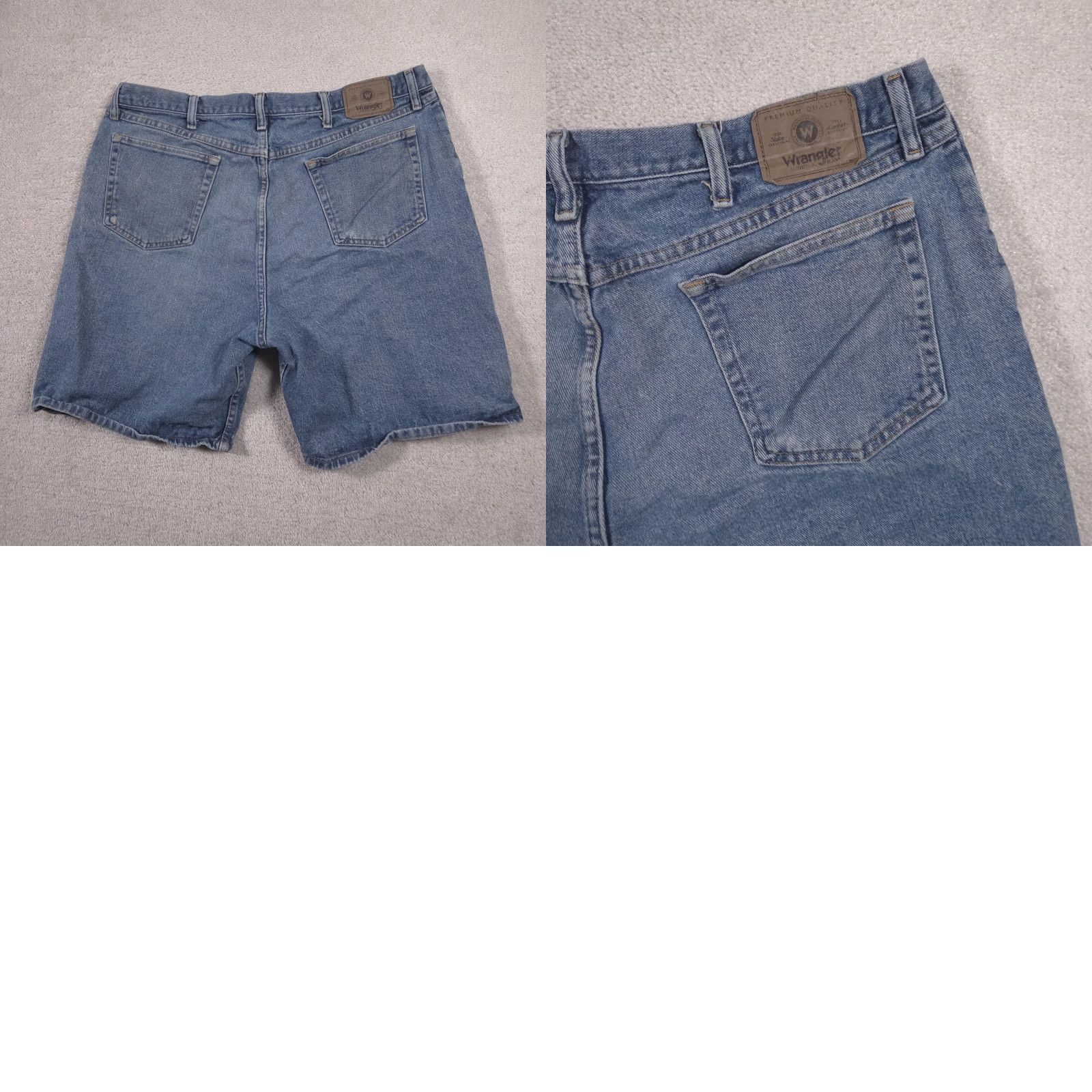 Wrangler Wrangler Shorts Mens 40 Blue Denim Relaxed Fit Bermuda Casual Size US 40 / EU 56 - 9 Thumbnail