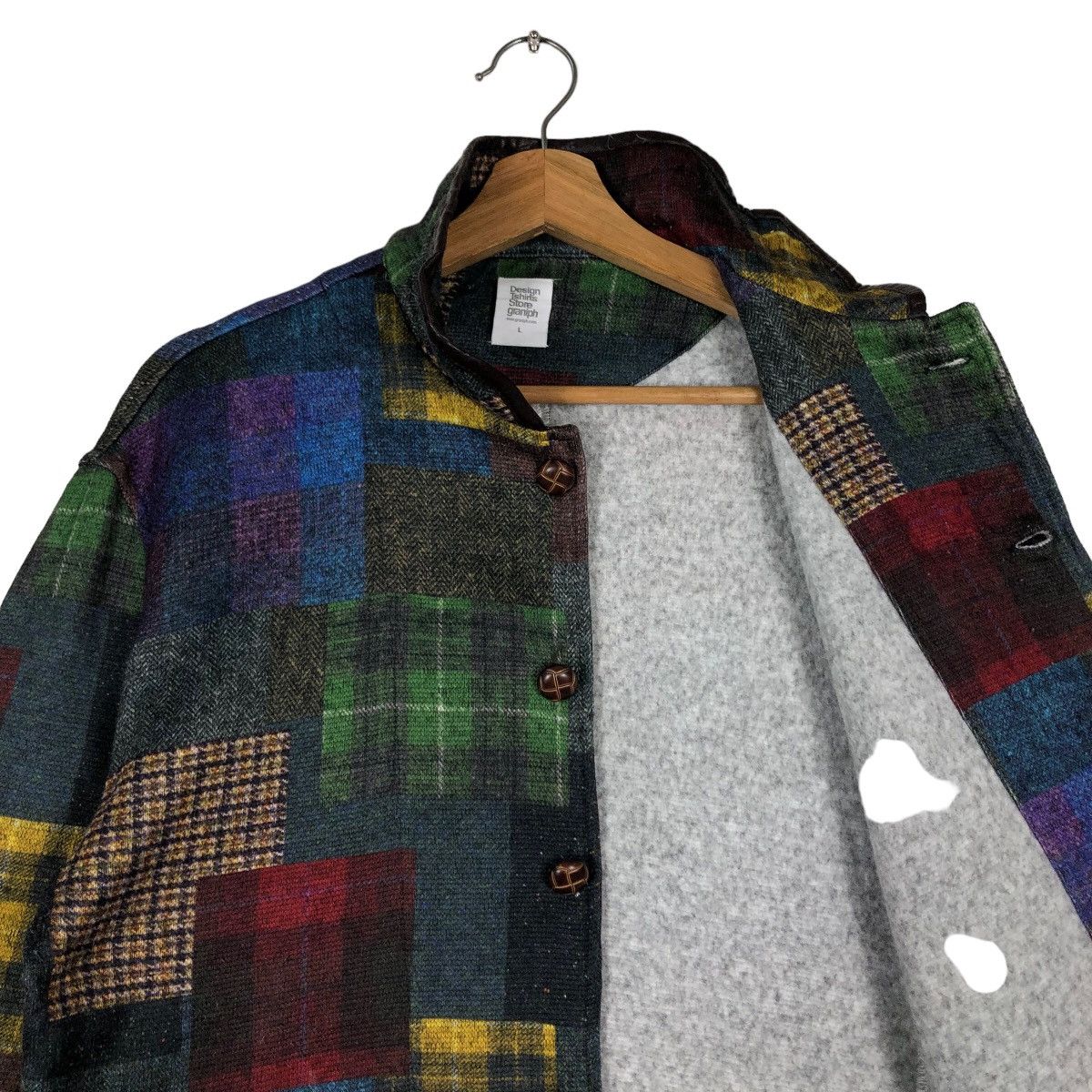 Japanese Brand 🔥Rare Patch Work Design Rare Colour Issey Miyake Design Size US L / EU 52-54 / 3 - 9 Thumbnail