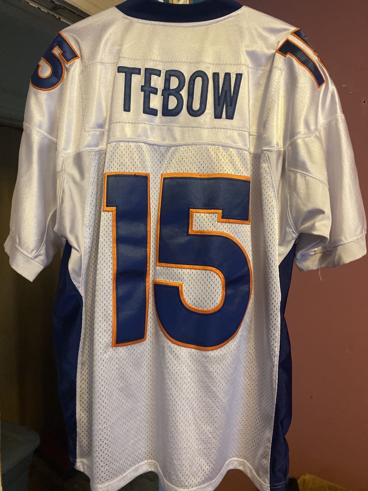 NFL Throwback Tim Teebow Reebok NFL #15 Jersey Size US L / EU 52-54 / 3 - 1 Thumbnail