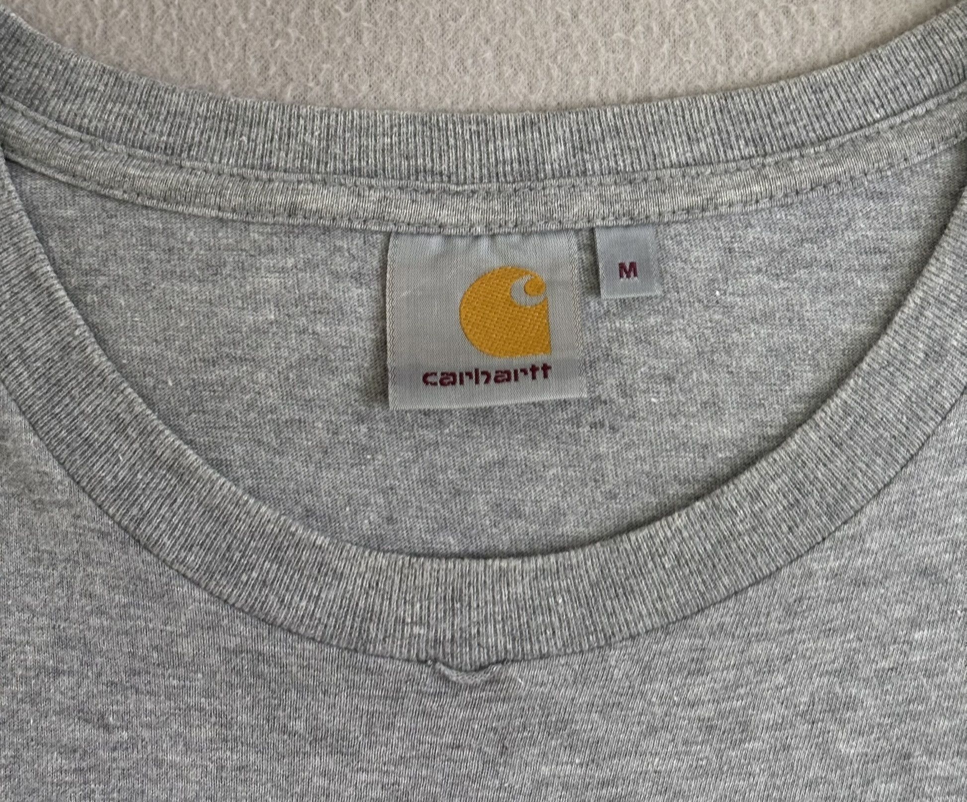 Carhartt Carhartt Team Pocket Gray T-shirt Medium Size US M / EU 48-50 / 2 - 12 Thumbnail