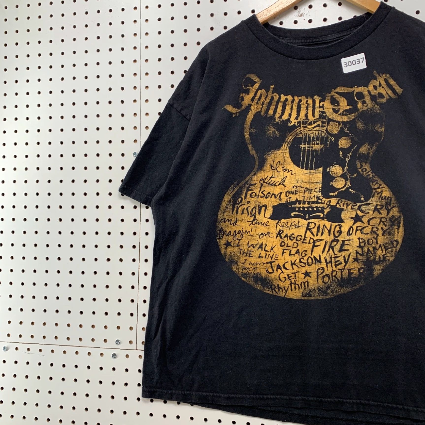 Vintage VINTAGE Zion Shirt Mens 2XL Black John Cash Guitar Graphic Music Band - 25.5x27 Size US XXL / EU 58 / 5 - 3 Thumbnail