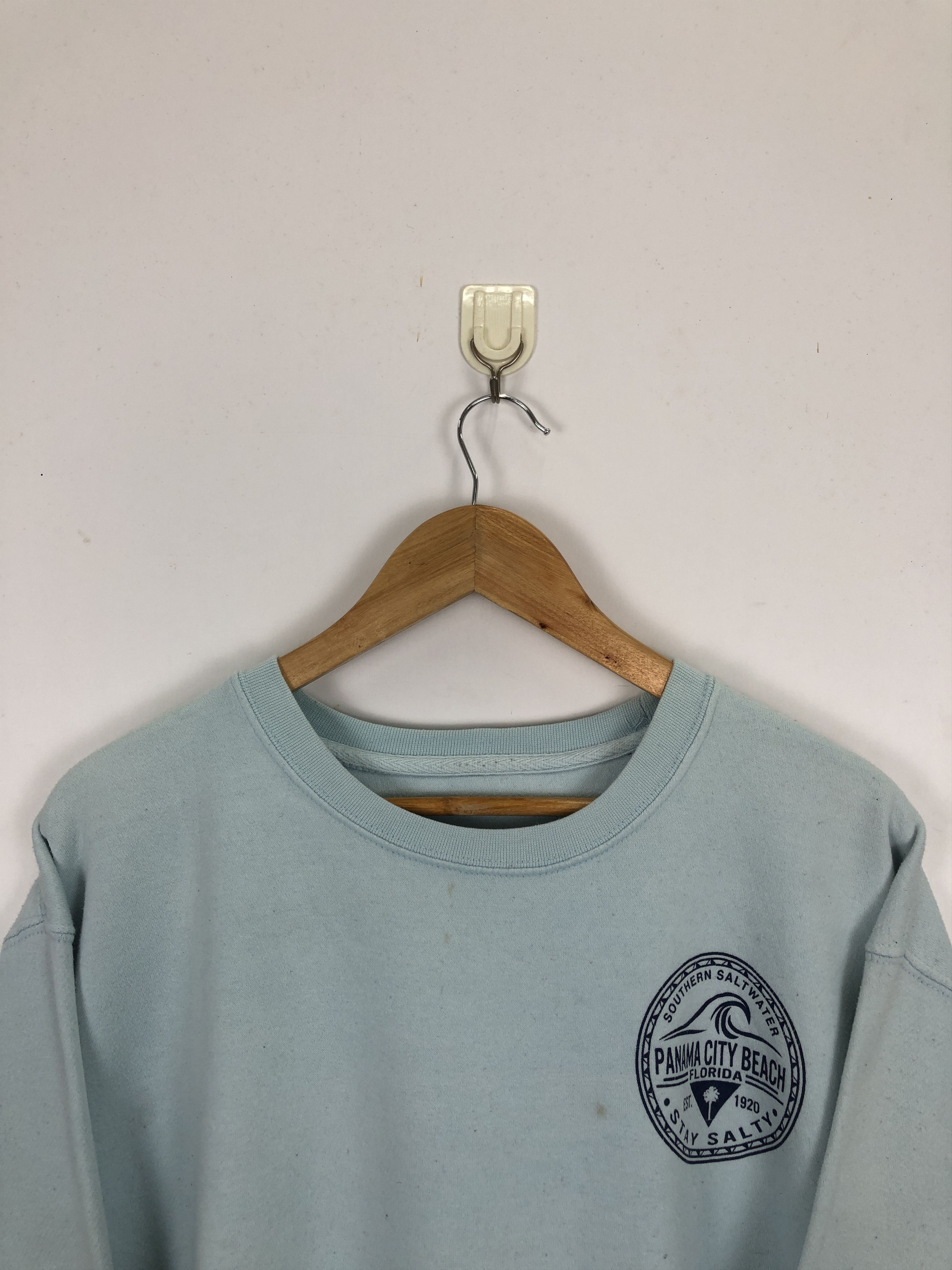 Pacific and Co. × Vintage Vintage Pacific & Co Panama City Beach Sweatshirt Size US L / EU 52-54 / 3 - 3 Thumbnail