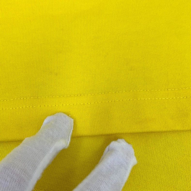 Balenciaga Balenciaga Yellow logo monogrammed cotton crewneck T-shirt Size US XXS / EU 40 - 9 Thumbnail