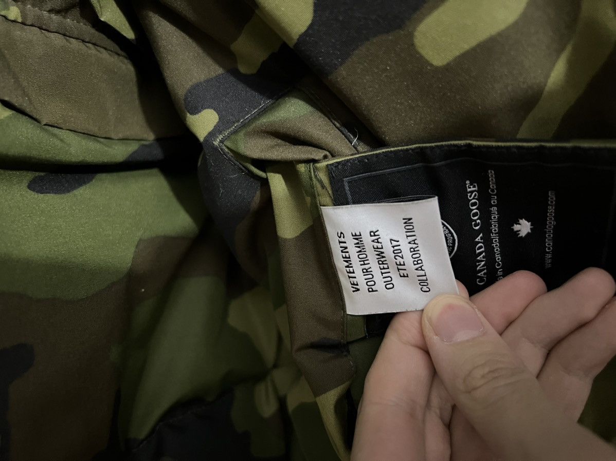 Canada Goose × Vetements Canada Goose x Vetements SS17 Aaliyah Camo Jacket Size US XL / EU 56 / 4 - 7 Thumbnail
