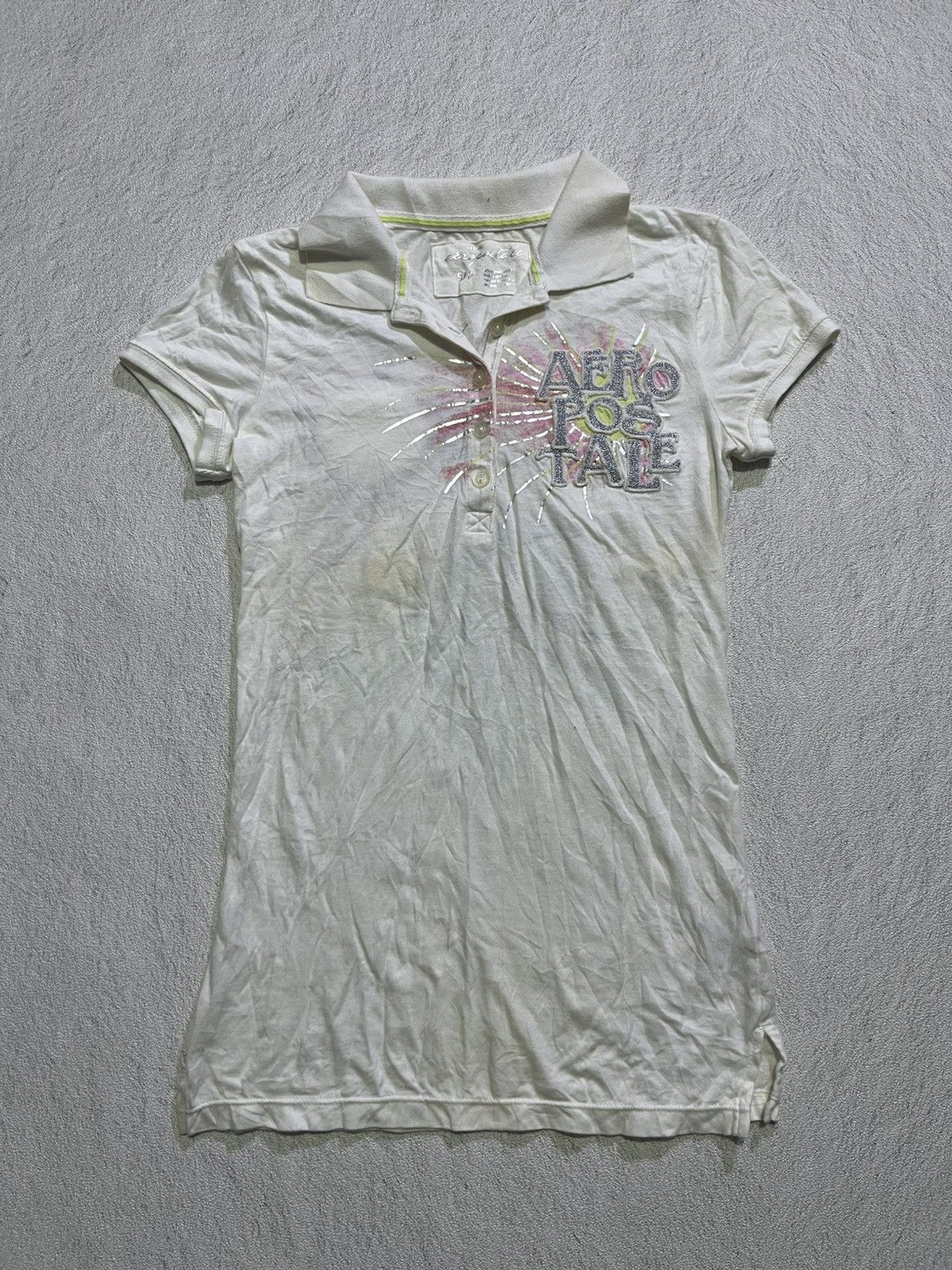 Hysteric Glamour Y2K AERO POS TALE SHORT SLEEVE T-SHIRT WITH EMBROIDERY STYLE Size S / US 4 / IT 40 - 5 Thumbnail