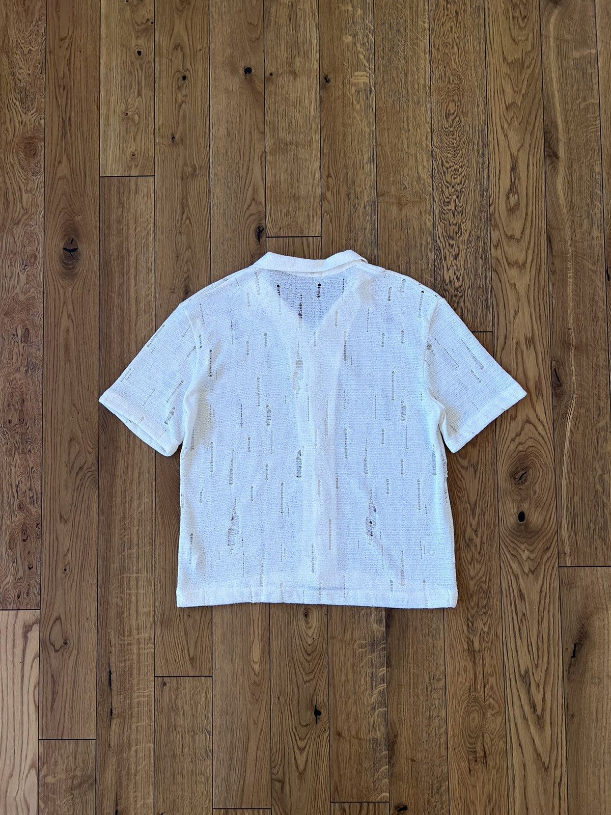 Japanese Brand × Vintage × Zara White Button-Up Shirt - Zara Man Size US L / EU 52-54 / 3 - 10 Thumbnail