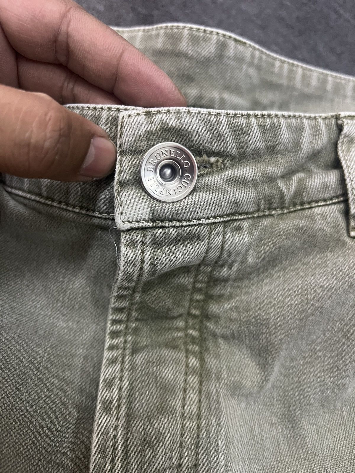Brunello Cucinelli Brunello Cucinelli Lightweight Denim Pants Size US 34 / EU 50 - 11 Thumbnail