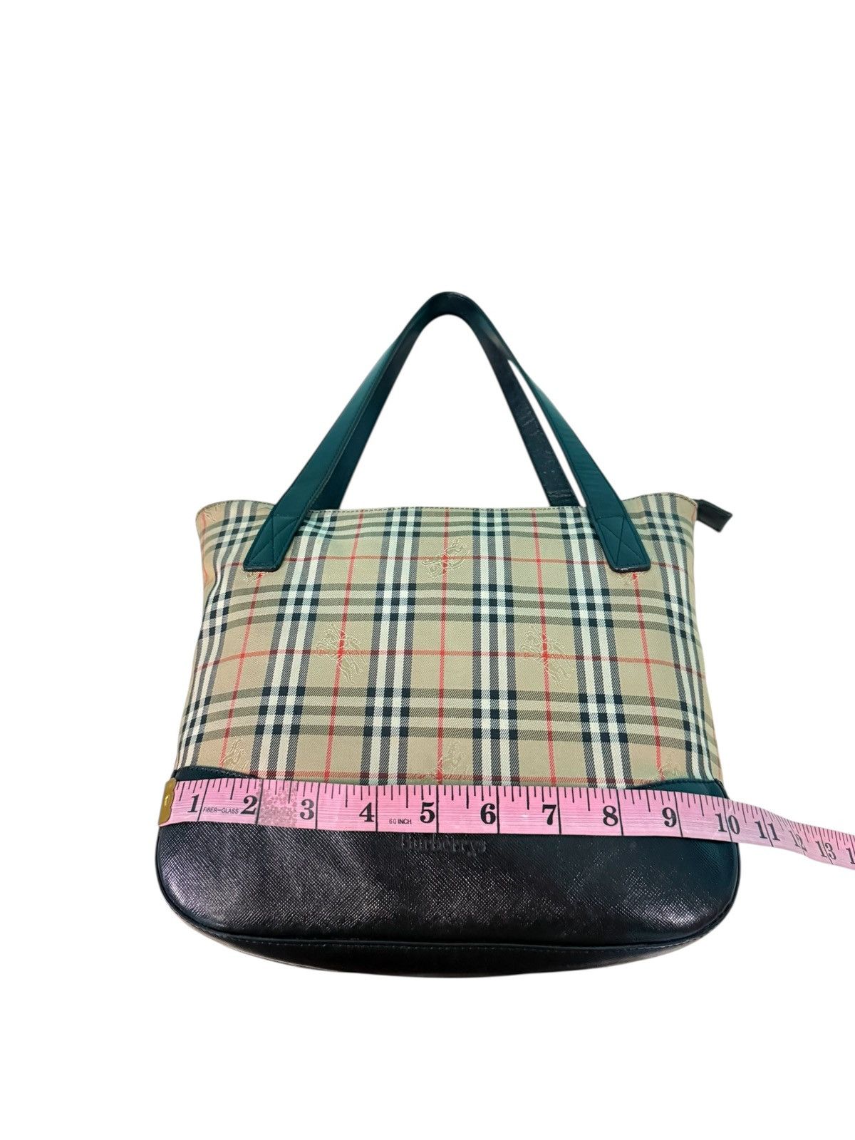 Burberry RARE VINTAE BURBERRYS NOVA CHECK TOTE BAG Size ONE SIZE - 14 Thumbnail