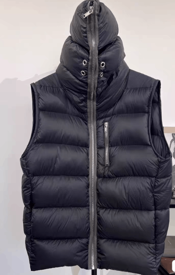 Rick Owens Rick Owens Shark Head Down Vest K35 Size US M / EU 48-50 / 2 - 1 Thumbnail