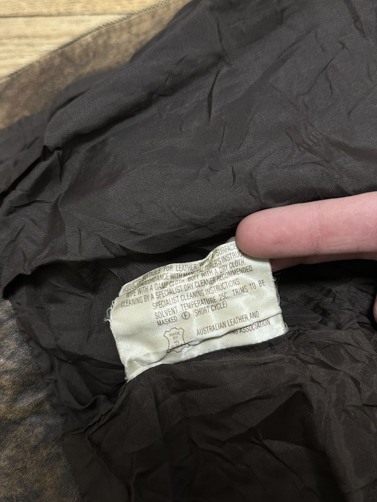 Alpha Industries Avant-Garde Oversized Vintage Leather Jacket L Size Size US L / EU 52-54 / 3 - 12 Thumbnail